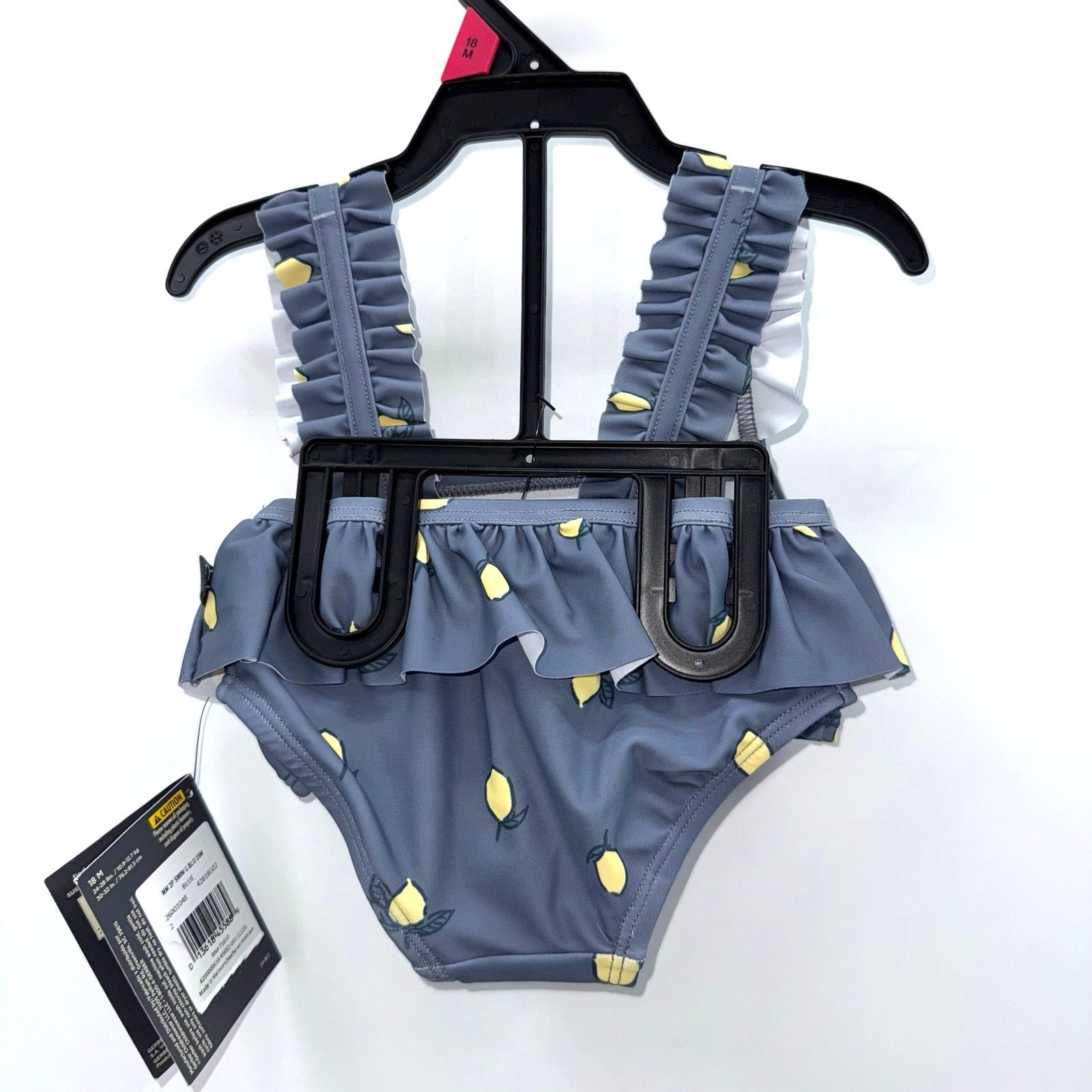 Other NWT Gerber Modern Moments Girls 2-Piece Toddler Swimsuit 18m Size ONE SIZE - 2 Thumbnail