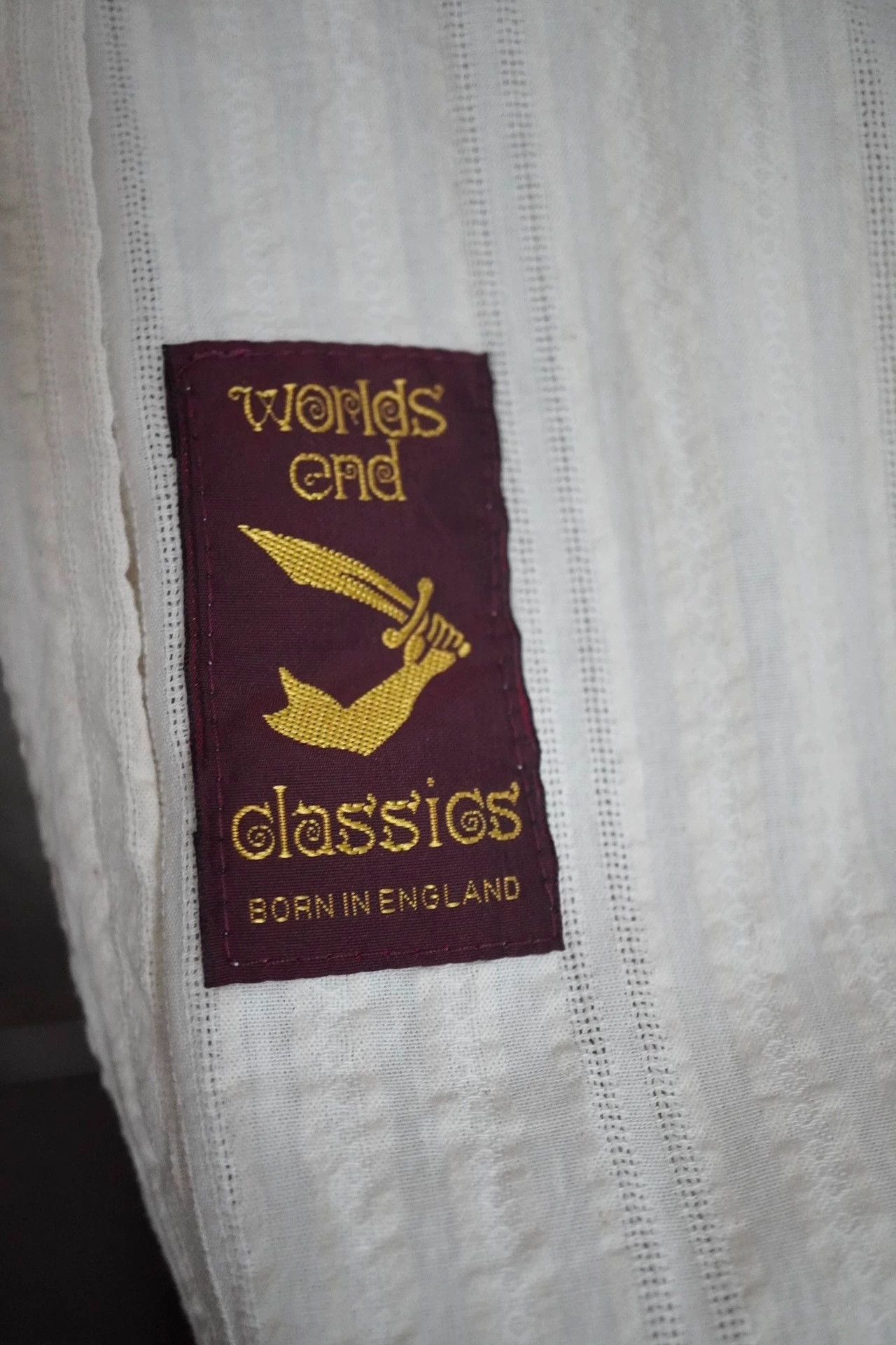 Vivienne Westwood Vivienne Westwood 1990s Worlds End Scarf/Shawl 9/10 Size ONE SIZE - 9 Thumbnail