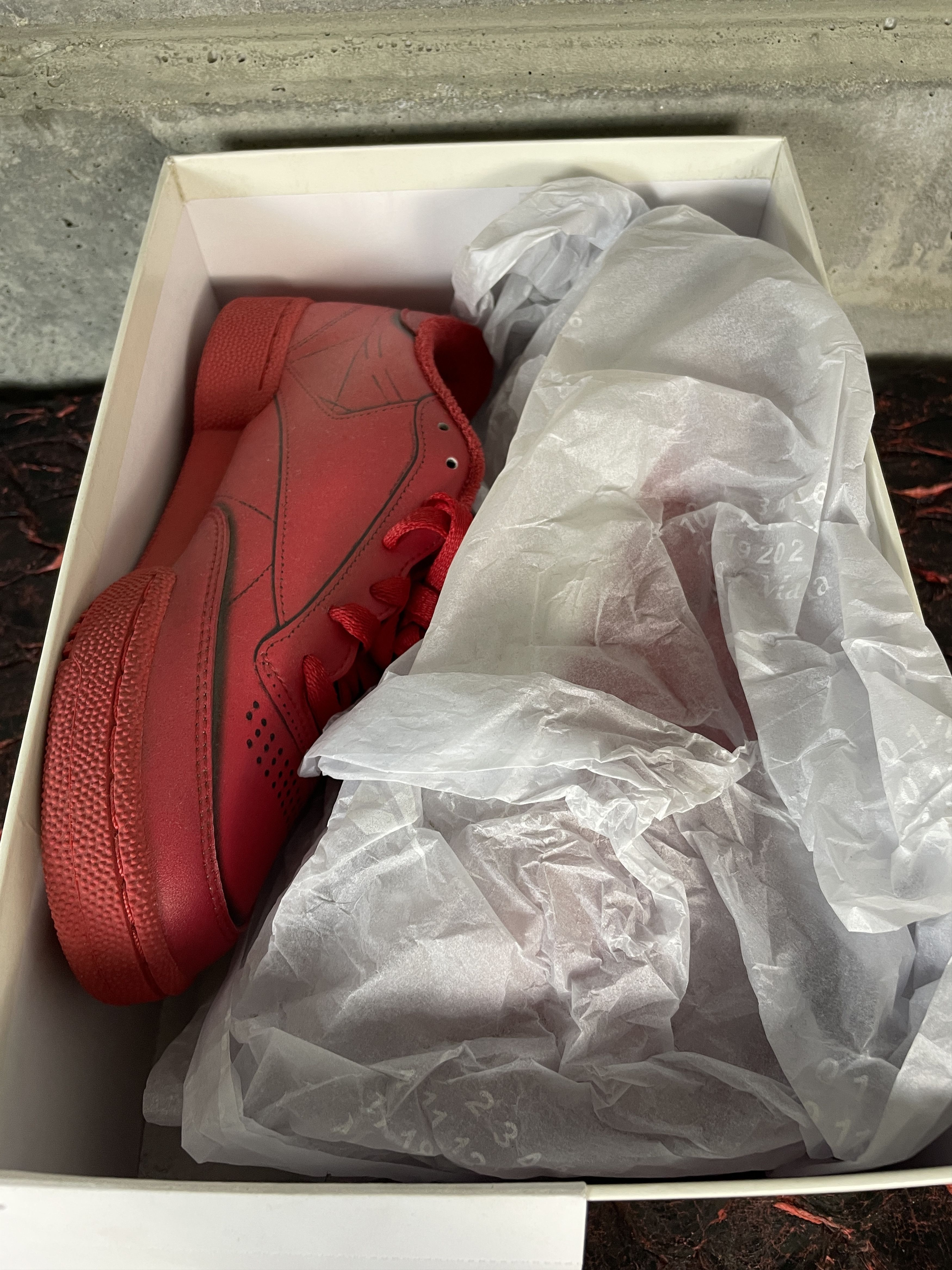 Maison Margiela × Reebok REEBOK X MAISON MARGIELA PROJECT 0 CC TL RED Size US 5 / EU 37 - 8 Thumbnail