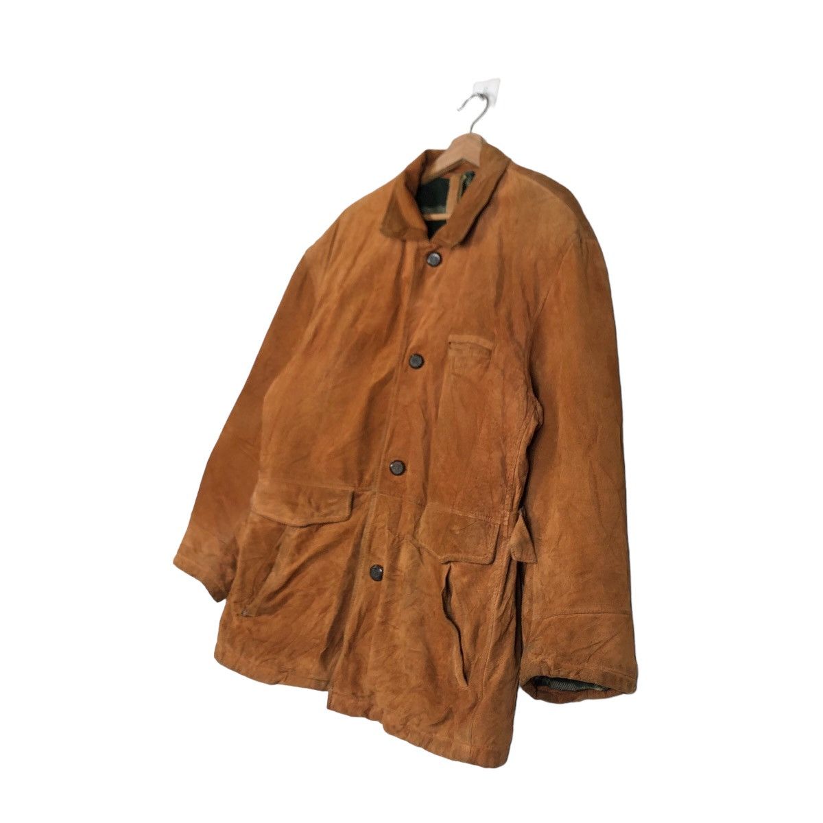 Hai Sporting Gear 🔥Vtg Genuine Leather Jacket Japan Inspire Issey Miyake Size US L / EU 52-54 / 3 - 2 Thumbnail