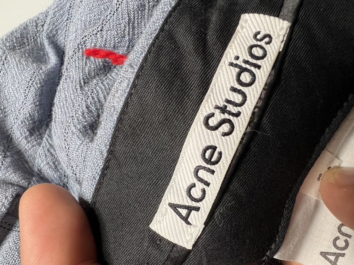 Acne Studios Acne Studios Ruthie Pinstripe Suit short Wool Size 28" / US 6 / IT 42 - 8 Thumbnail