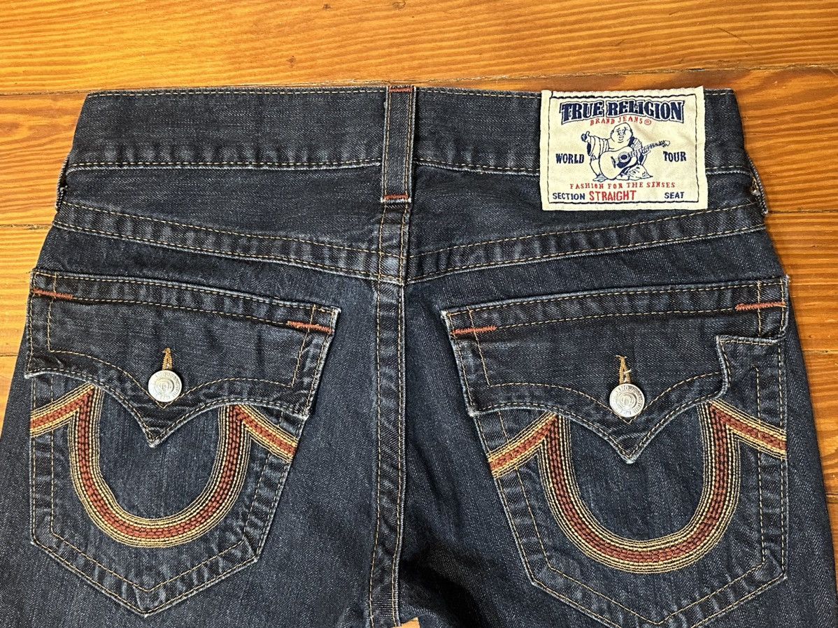 True Religion Rare True Religion Straight-Leg Jeans-Super T Stitch Size US 30 / EU 46 - 5 Thumbnail