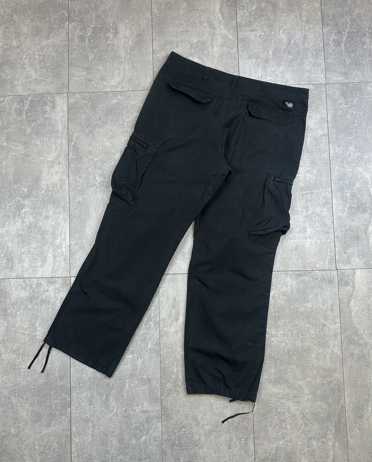 Vintage Nike Vintage Cargo Pants Small Swoosh Logo Size US 33 - 3 Thumbnail