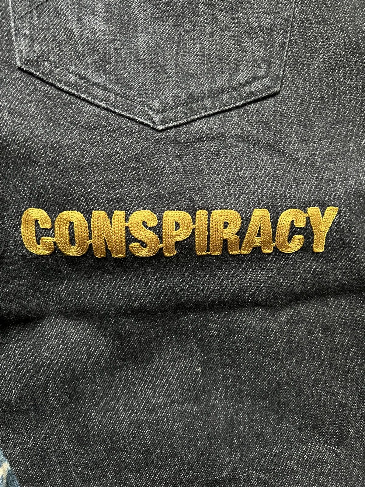 Neighborhood × Stussy Stussy x Neighborhood Boneyards Conspiracy Denim Jeans FW10 Size US 34 / EU 50 - 10 Thumbnail