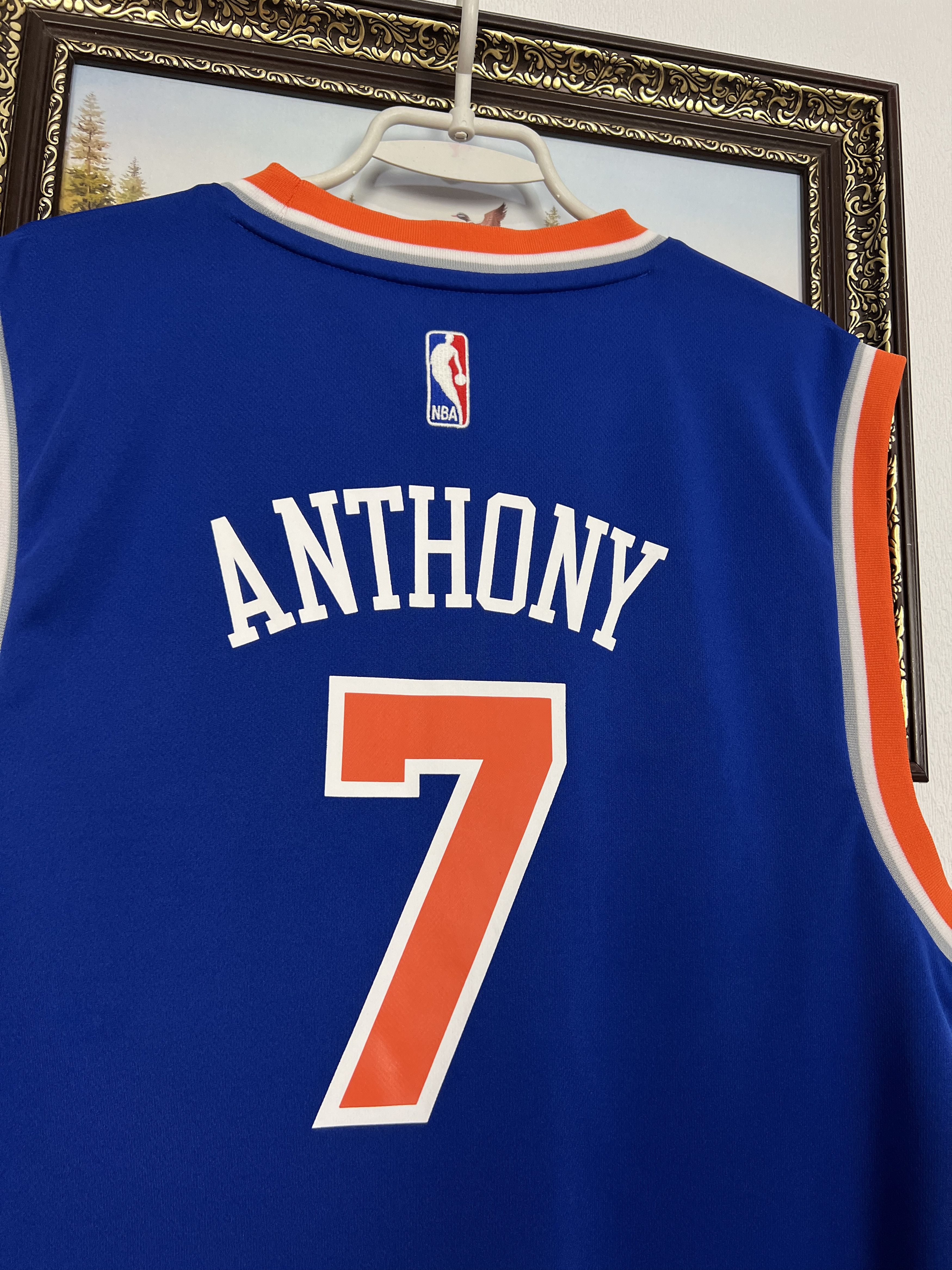 Adidas Vintage New York Knicks #7 Anthony NBA Jersey Shirt Rare Size US M / EU 48-50 / 2 - 10 Thumbnail