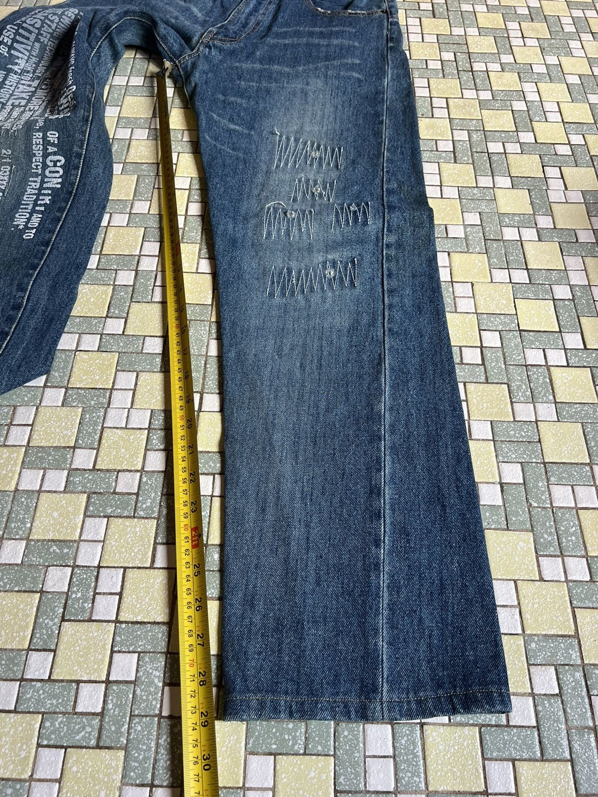 Designer × If Six Was Nine × In The Attic 👁️In The Attic Denim Jeans Size US 28 / EU 44 - 12 Thumbnail