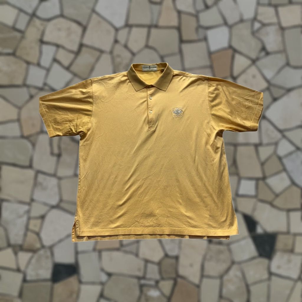 Vintage VINTAGE Fairway & Greene Polo Shirt L Unisex Adults Yellow The Preserve Golf Club 7871 Size US L / EU 52-54 / 3 - 1 Thumbnail