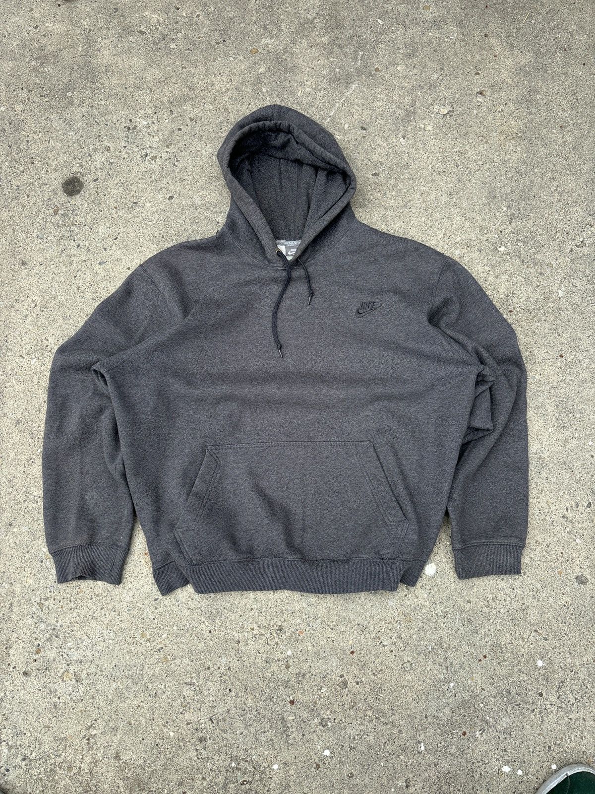 Nike × Vintage vintage nike sports club hoodie Size US XL / EU 56 / 4 - 1 Thumbnail