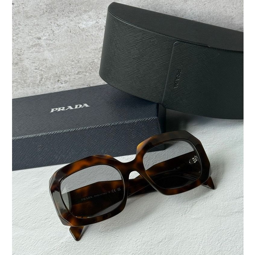Prada NEW Prada PR B23S Sunglasses in Havana Brown $489 Size ONE SIZE - 1 Thumbnail