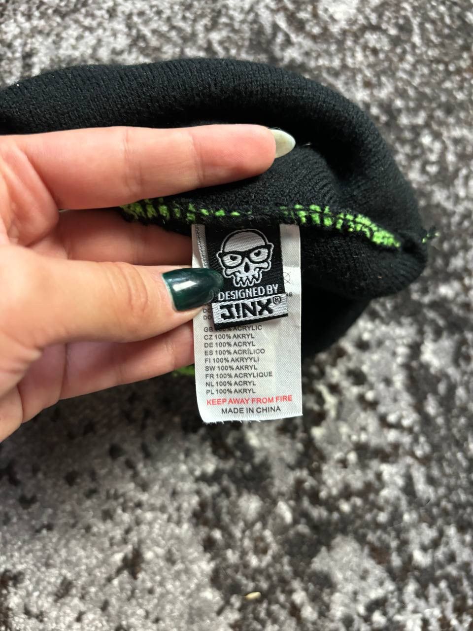 Japanese Brand Y2K MINECRAFT CREEPER BAP HAT BEANIE CAP Size ONE SIZE - 4 Thumbnail