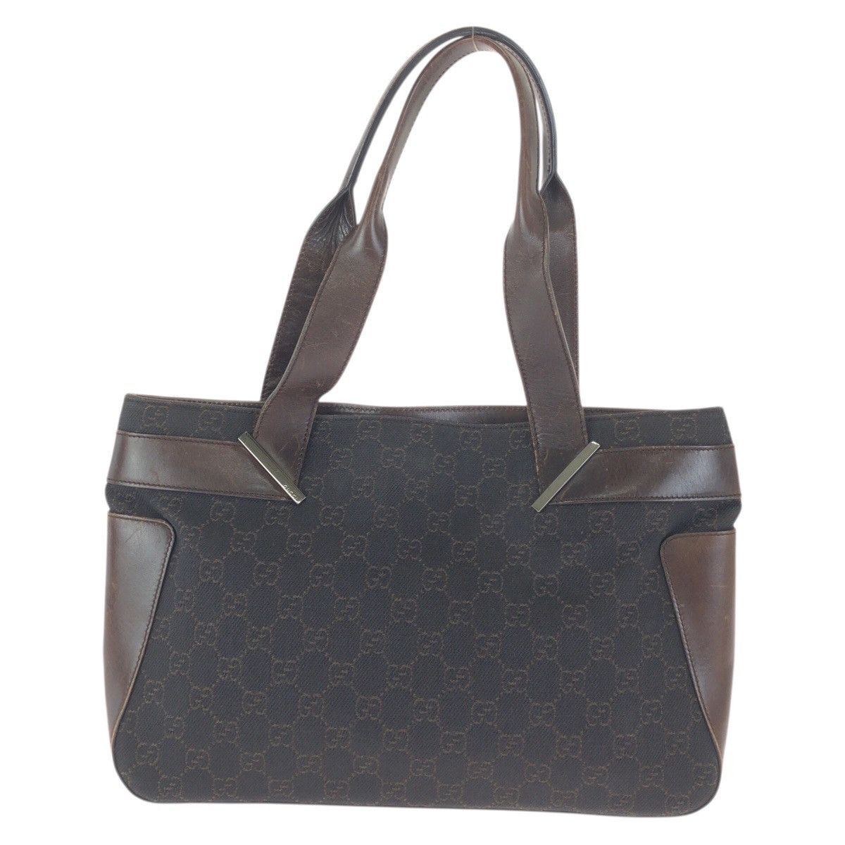 Gucci Gucci Gucci GG Canvas Leather 2way Bag Textile Shoulder Bag 73983 DUTY FREE for USA Size ONE SIZE - 1 Thumbnail