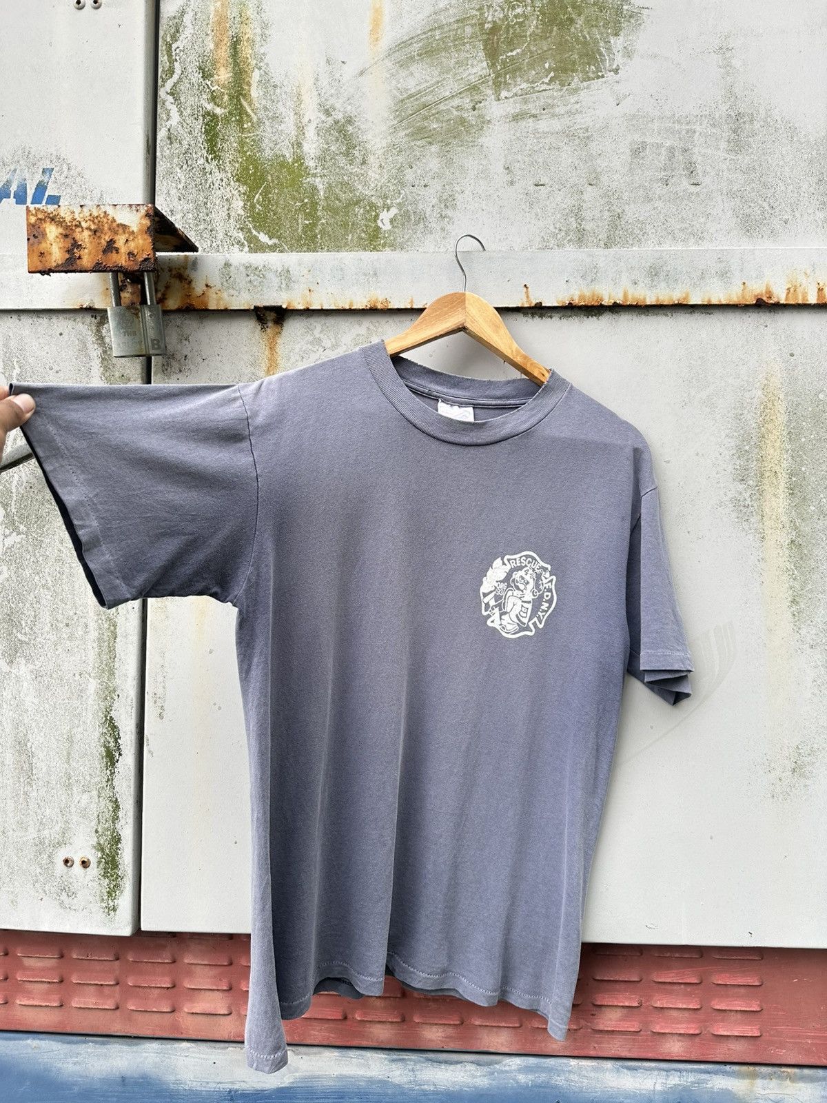 Vintage FDNY Sun Faded Thrashed Distressed ERD Grunge Size US M / EU 48-50 / 2 - 3 Thumbnail