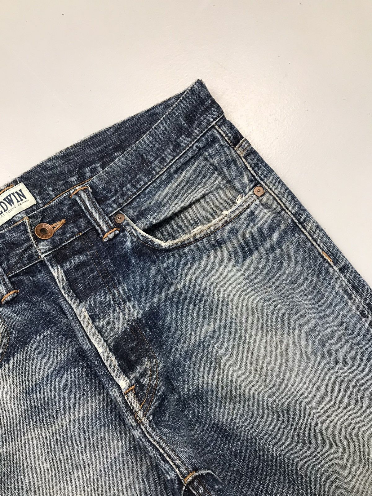 Edwin Vintage Edwin salvage denim Size US 34 / EU 50 - 8 Thumbnail