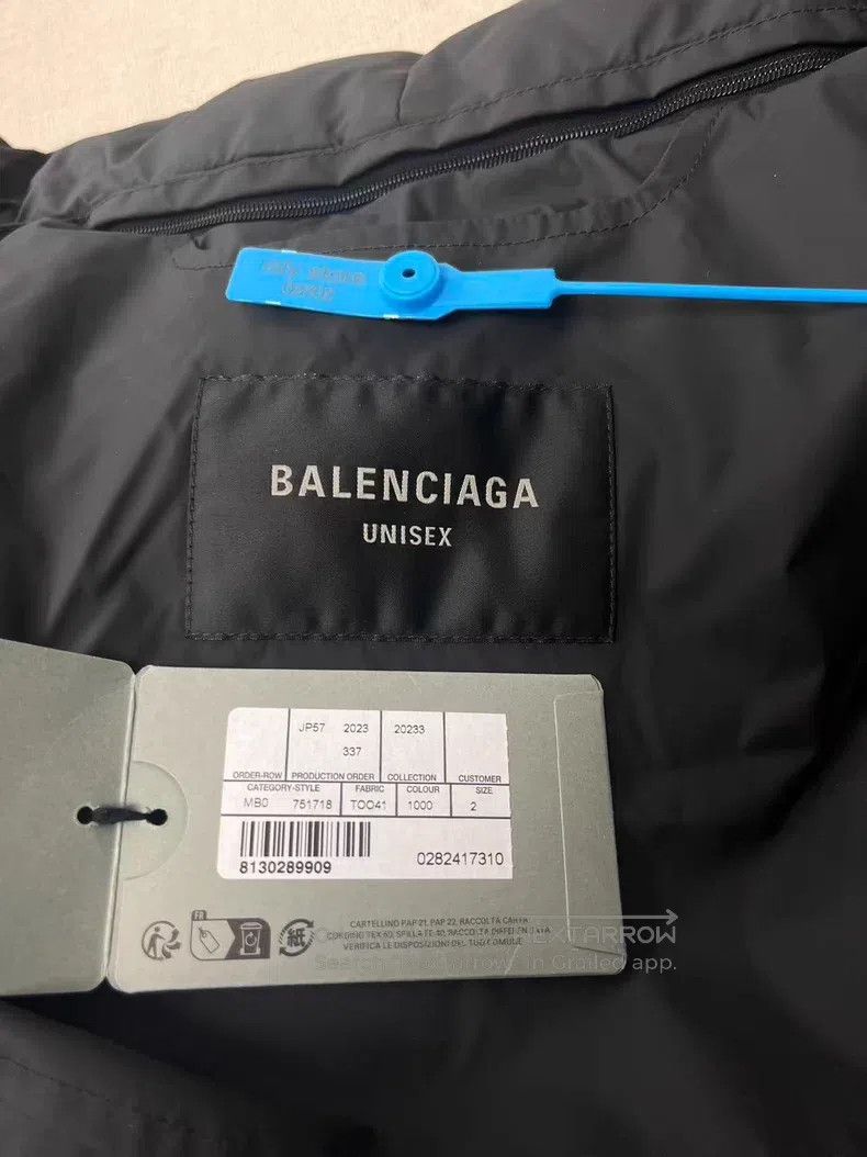 Balenciaga Balenciaga Logo letter quilting casual filling vest Size US M / EU 48-50 / 2 - 4 Thumbnail