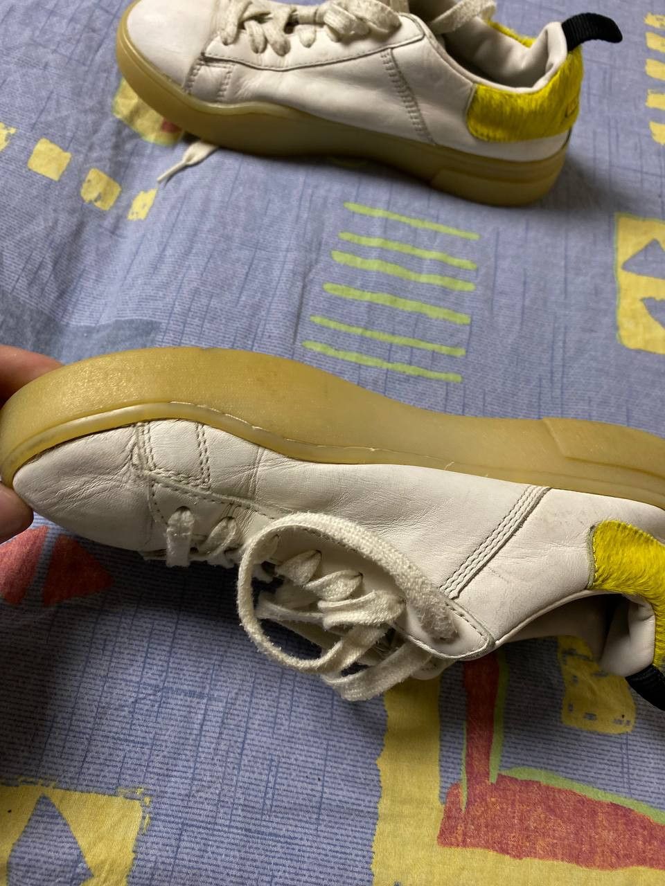 Diesel 2000s Archive Japanese Leather Sneakers Diesel Y2K Size US 7 / IT 37 - 3 Thumbnail