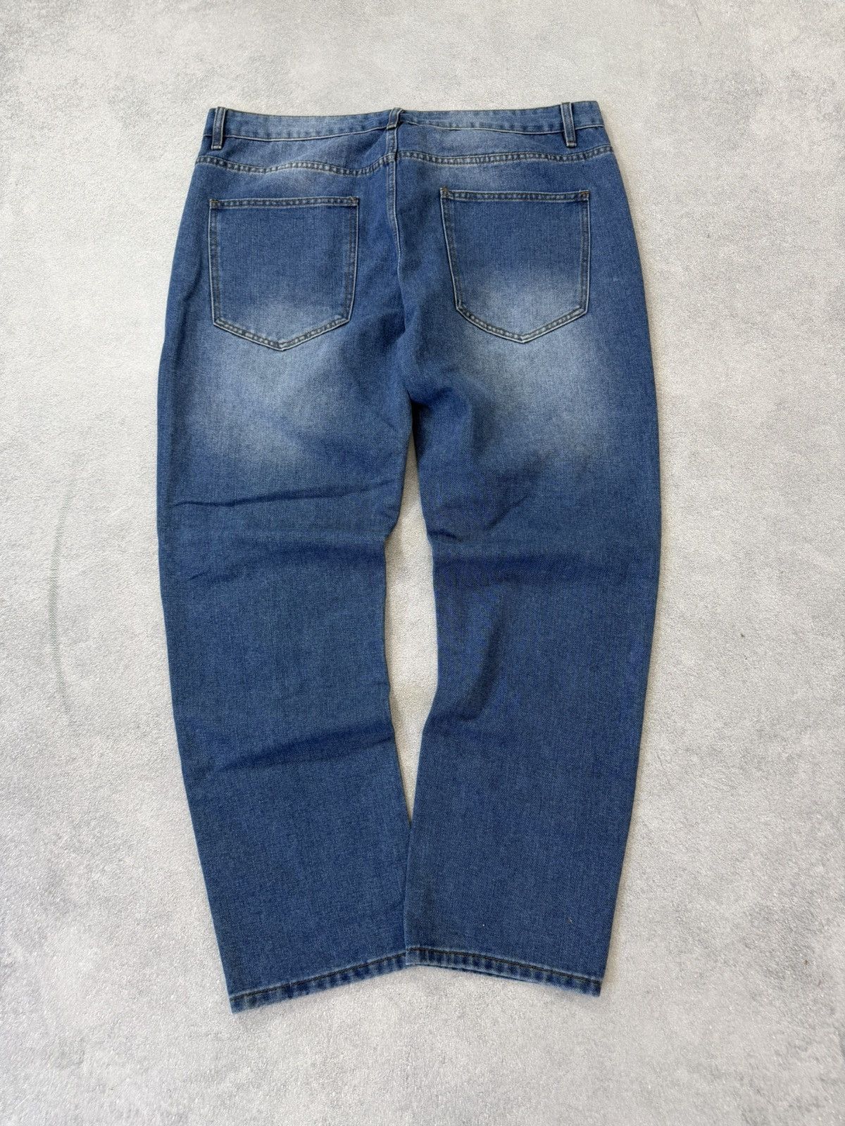 Hedi Slimane Vintage Diesel Dior Hedi Slimane Style Washed Denim Jeans Size US 36 / EU 52 - 8 Thumbnail
