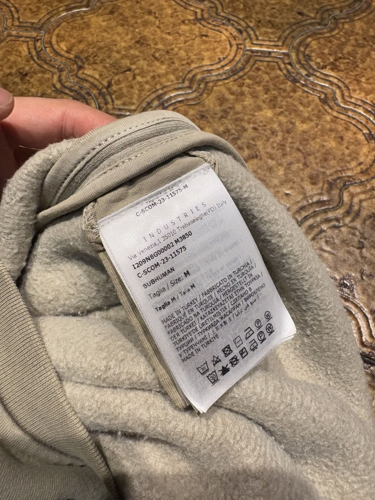Moncler Genius × Rick Owens Moncler x rick owens subhuman hoodie Size US M / EU 48-50 / 2 - 7 Thumbnail