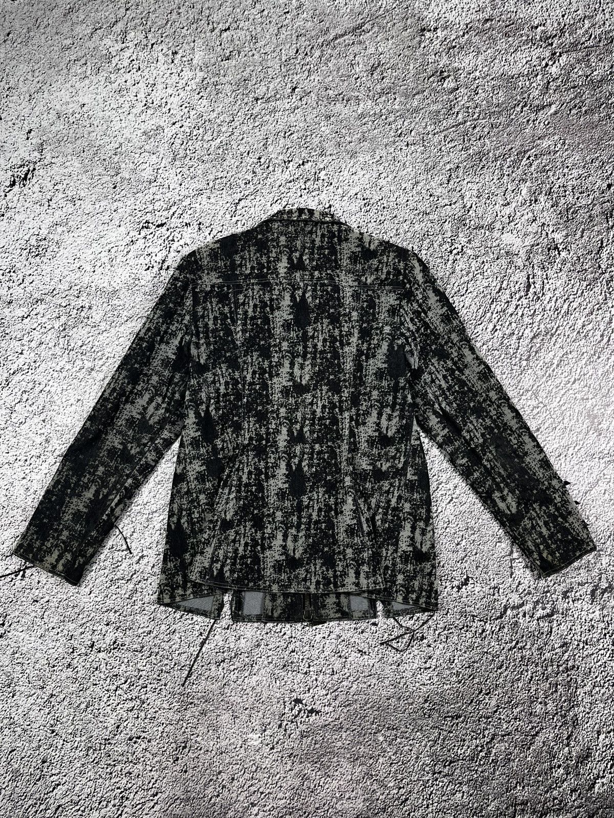 Vintage Vintage Y2K abstract blazer jacket avantgarde bondage Size L / US 10 / IT 46 - 8 Thumbnail