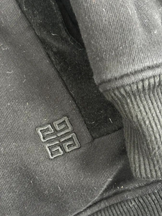 Givenchy 2010s Givenchy Black Premium Velvet Hybrid Hooded Jacket Size US M / EU 48-50 / 2 - 9 Thumbnail