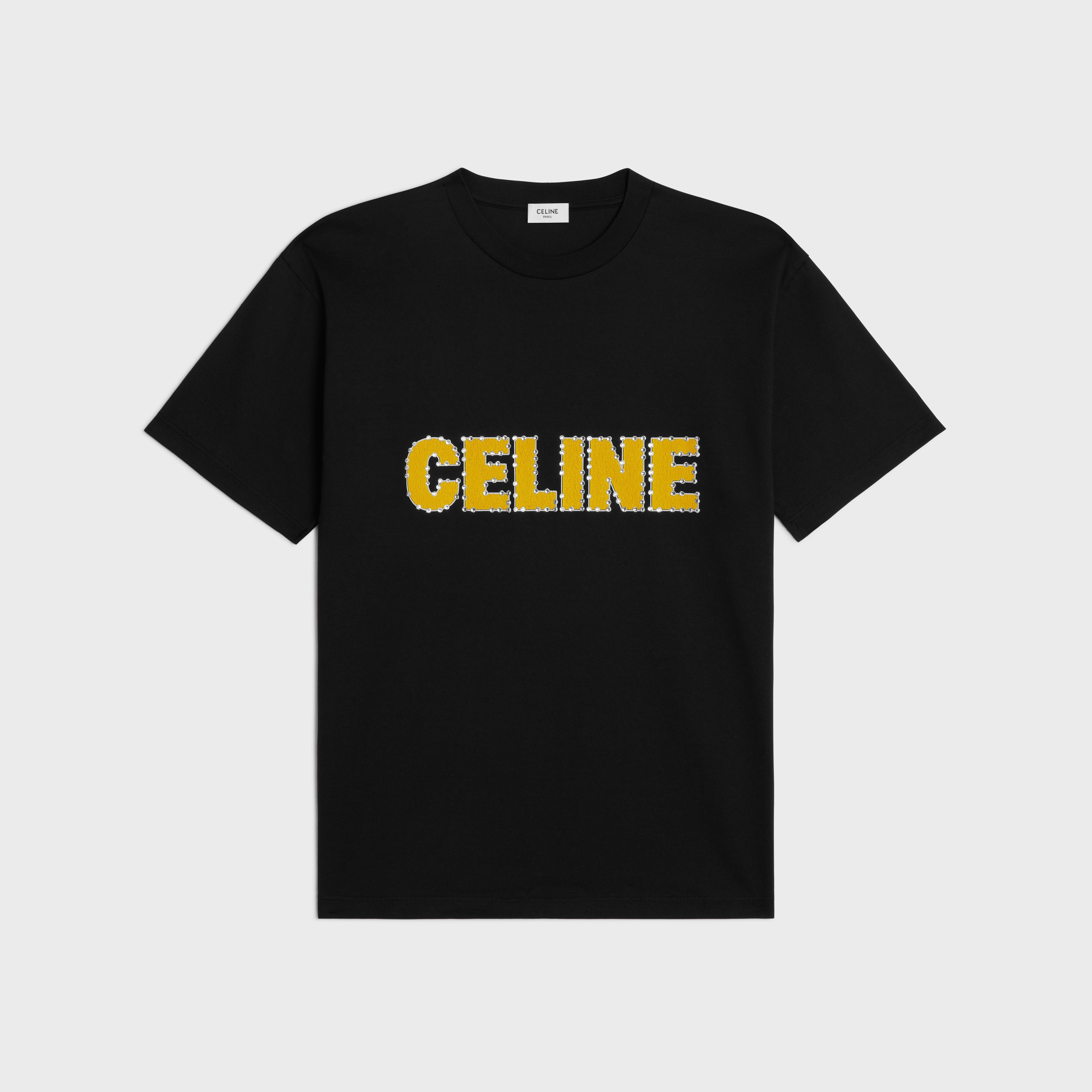 Celine celine loose T-shirt in cotton jersey Size US M / EU 48-50 / 2 - 1 Thumbnail