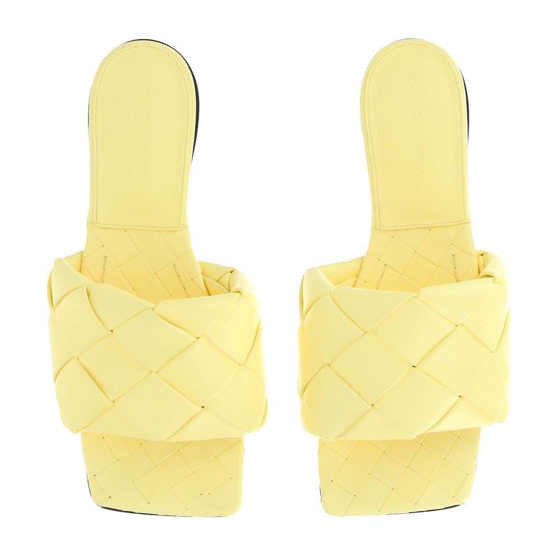 Bottega Veneta o1bcso1str0924 Lido in Light Yellow Size US 10 / IT 40 - 4 Thumbnail