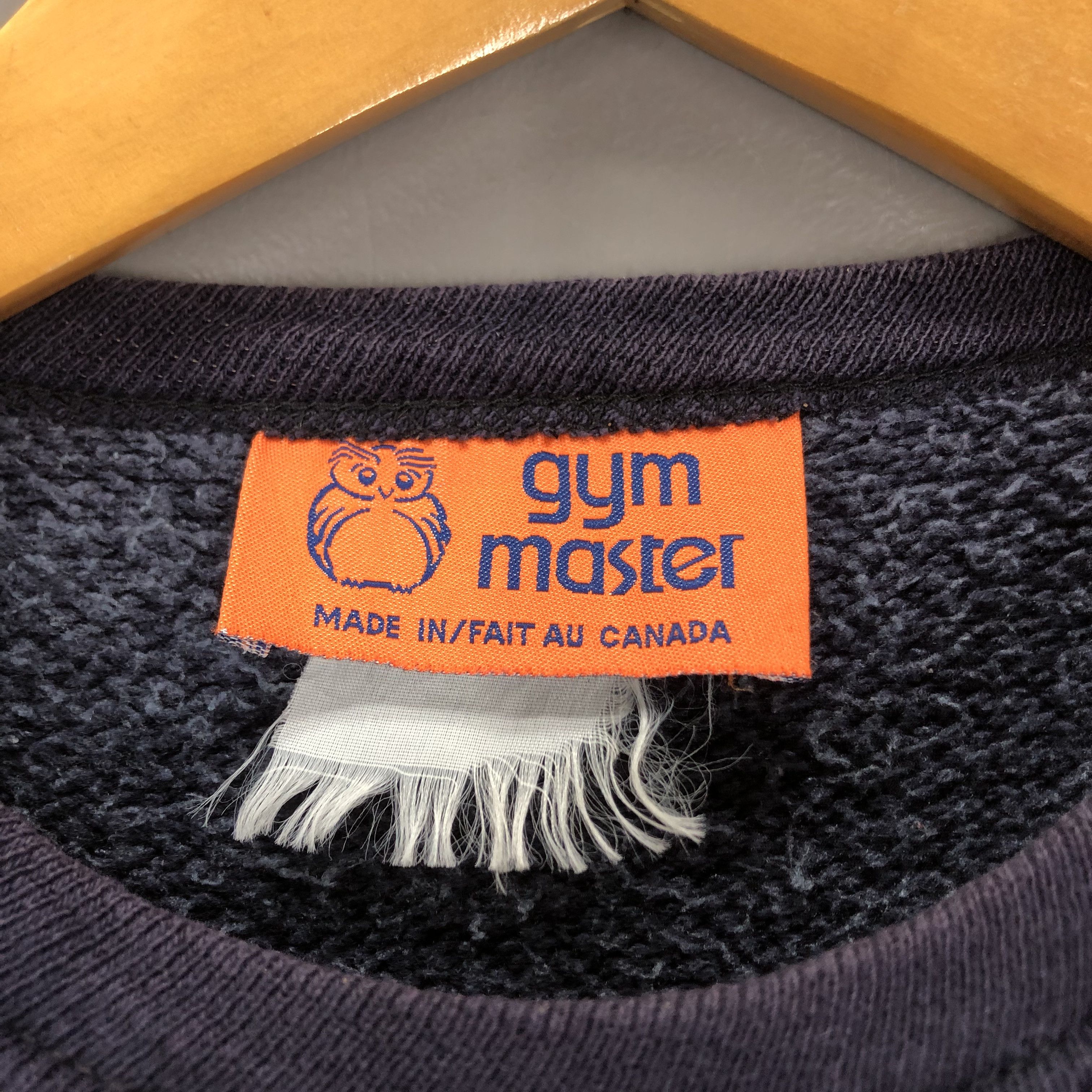 Vintage 90s Vintage GYM MASTER Crew Neck Sweatshirt #1627/03 Size US S / EU 44-46 / 1 - 3 Thumbnail