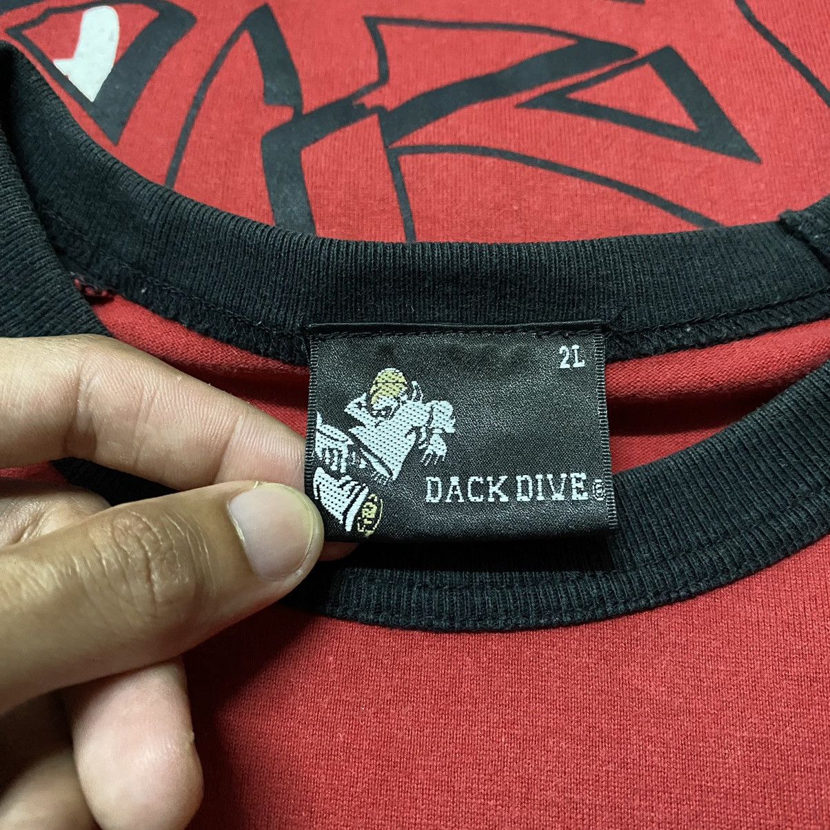 JNCO × Vintage Y2K DACK DIVE MICHAEL SLIDE FREESTYLE HIPHOP T SHIRT Size US M / EU 48-50 / 2 - 4 Thumbnail