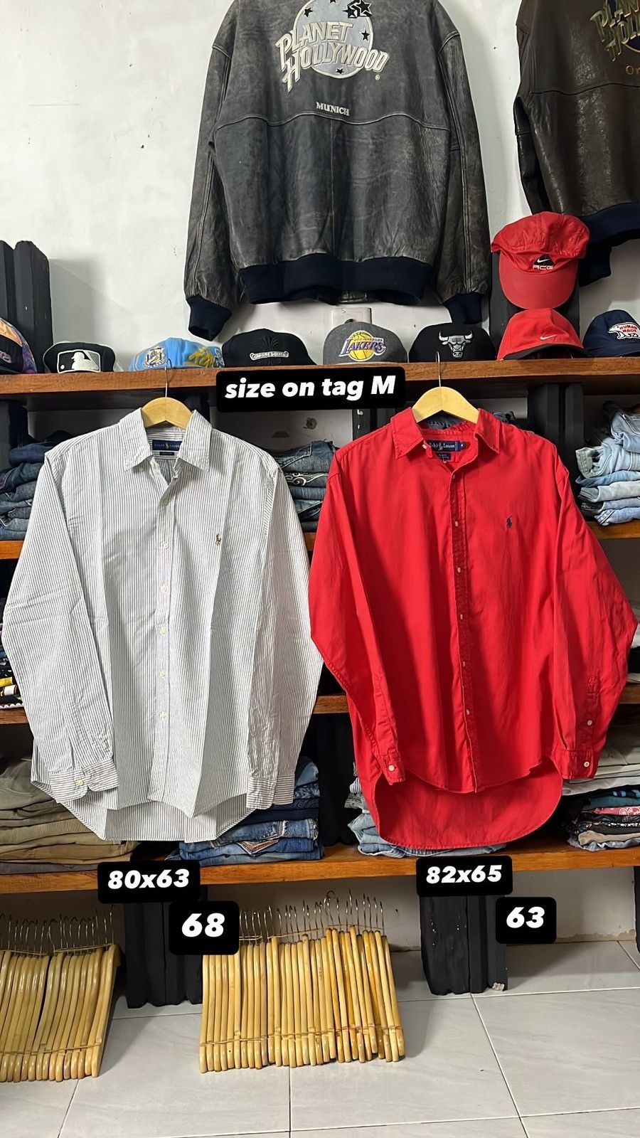 Ralph Lauren × Vintage Vintage Polo Ralph Lauren Long Shirt Size US M / EU 48-50 / 2 - 9 Thumbnail