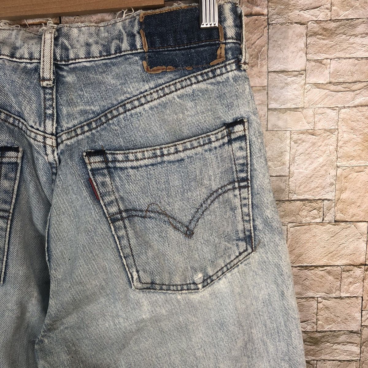 Levi's Levis vintage ripped Distressed Denim Pants #A61 Size US 26 / EU 42 - 16 Thumbnail