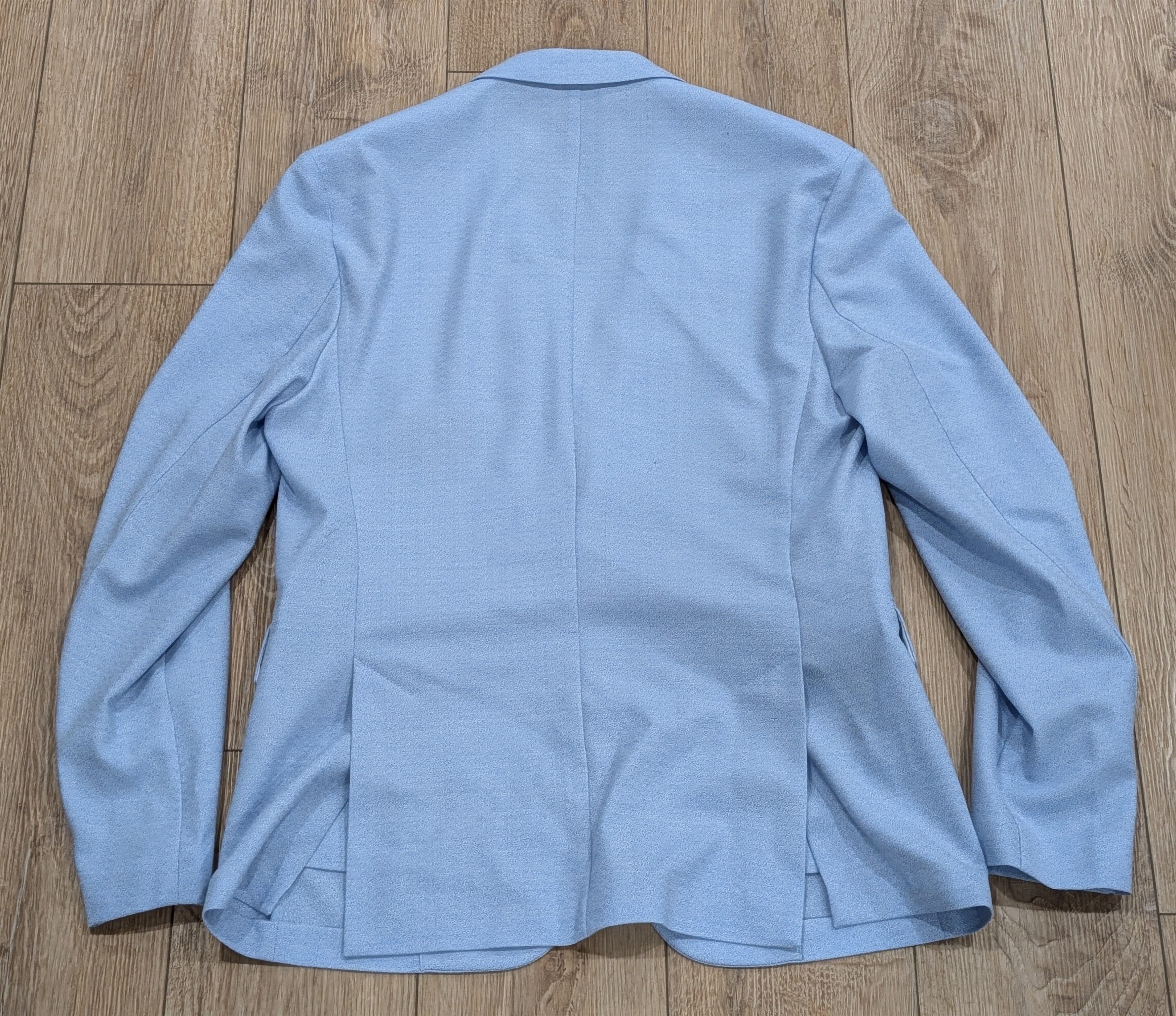 Hugo Boss HUGO "Kris" Polyester/Wool Sport Coat Pastel Blue 40L Size 40L - 4 Thumbnail