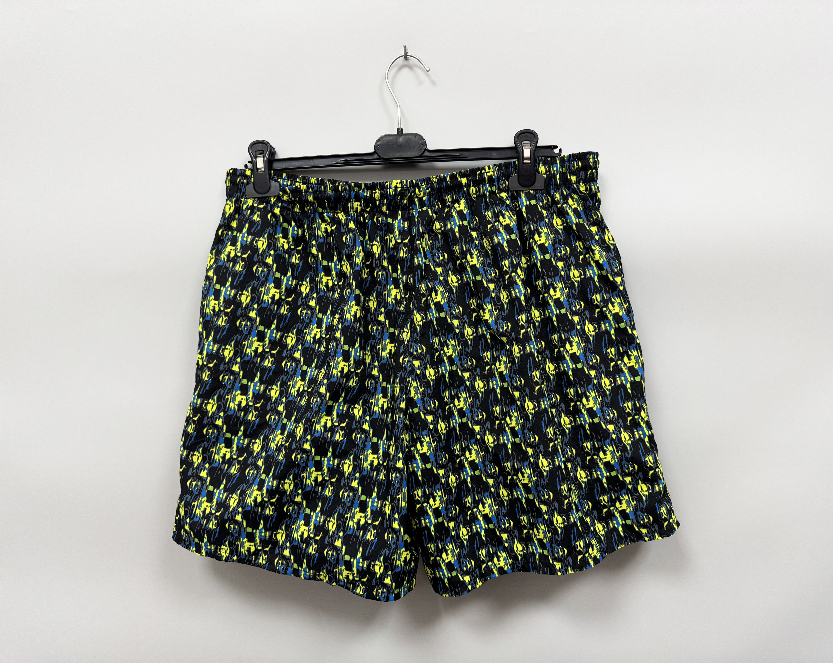 Nike Vintage 1990s NIKE White Tag Flame Swin Trunks Shorts Size US 34 / EU 50 - 5 Thumbnail