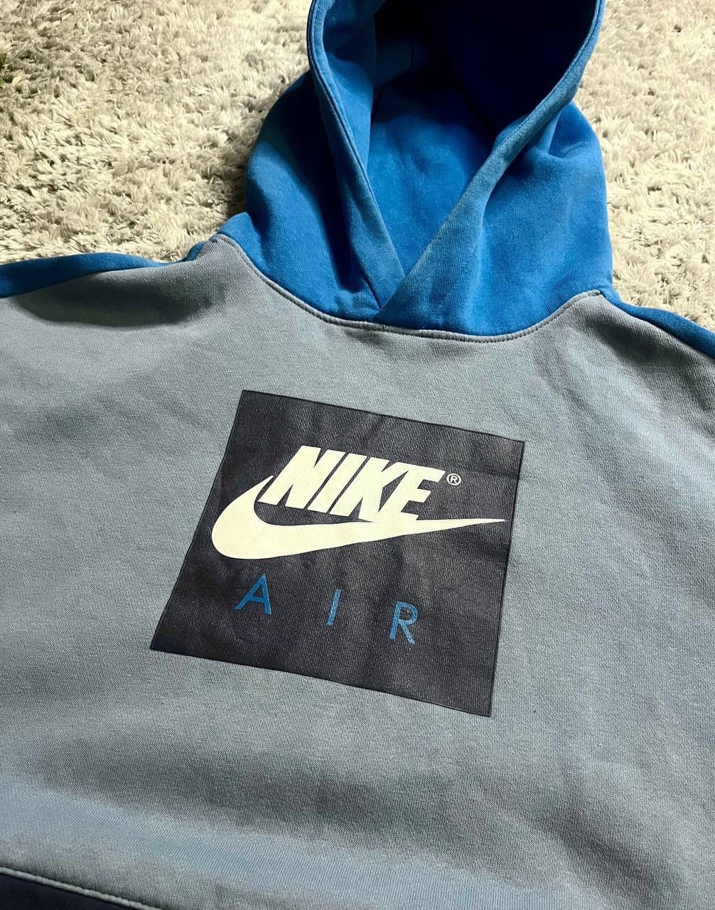 Nike × Vintage Vintage 00s Nike Hoodie Rare Big Logo Swoosh Size US S / EU 44-46 / 1 - 7 Thumbnail