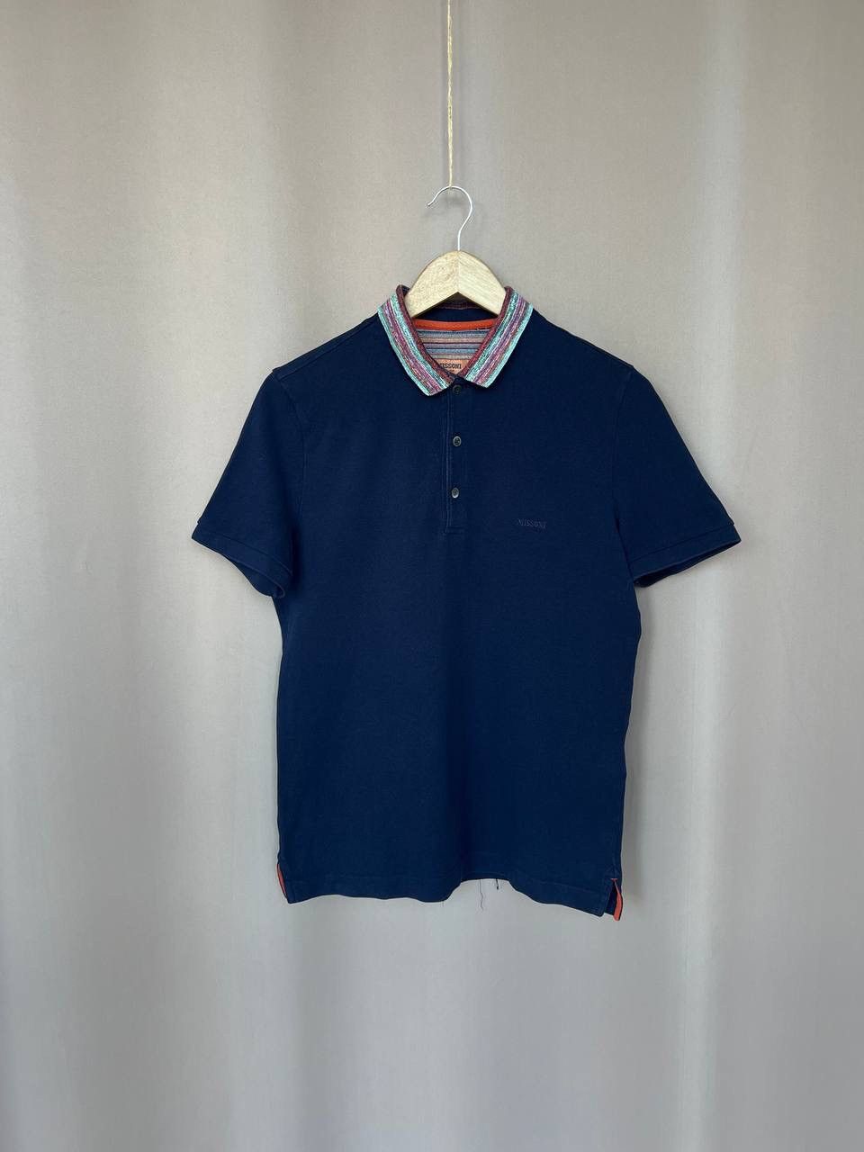 Missoni Missoni Slub Collar Polo Shirt Mens Size S Short Sleeve Size US S / EU 44-46 / 1 - 1 Thumbnail