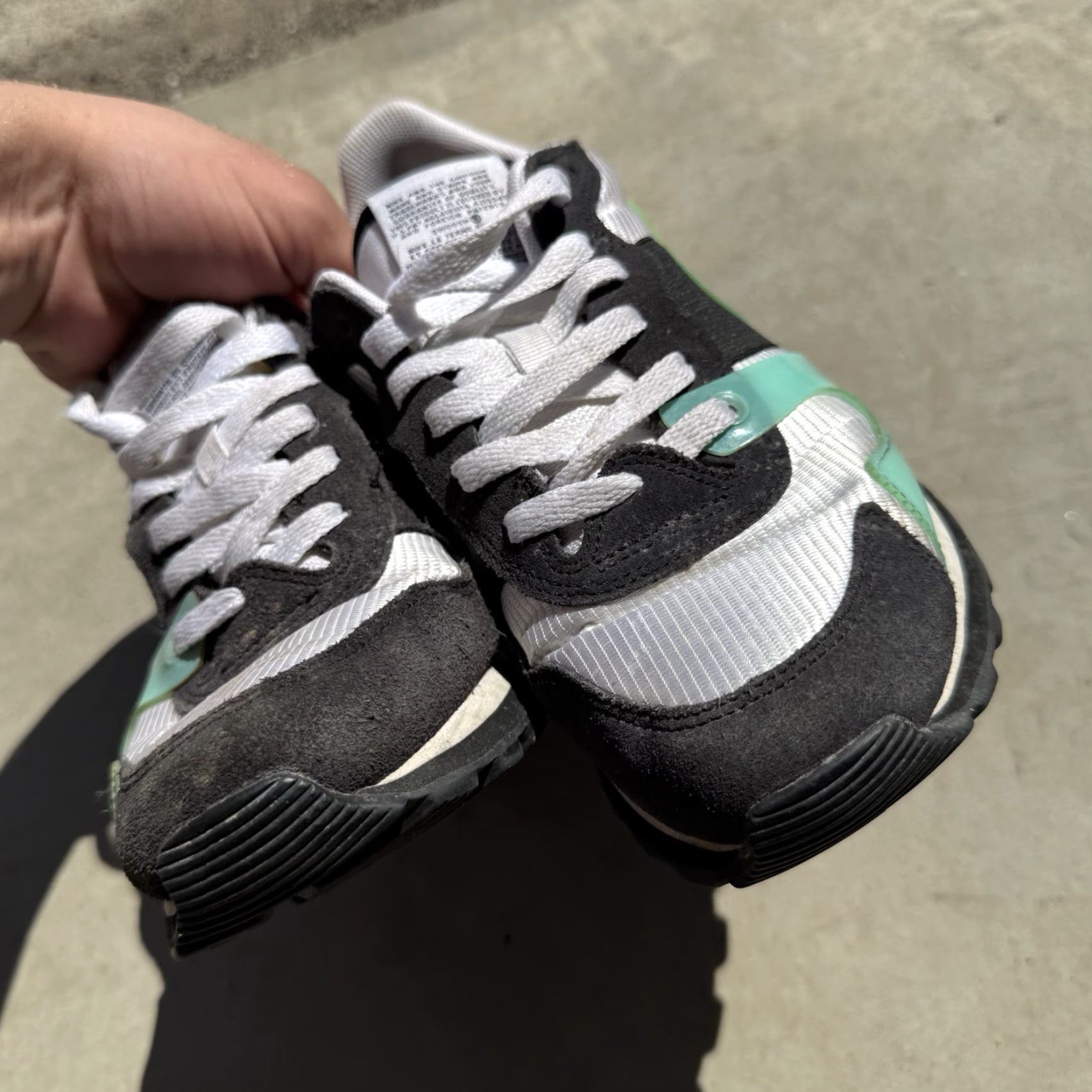 Nike NIKE V-Love OX Sneaker Woman Hyper Jade White AR4269-100 Size 7 Womens Sneakers Size US 5 / IT 35 - 5 Thumbnail