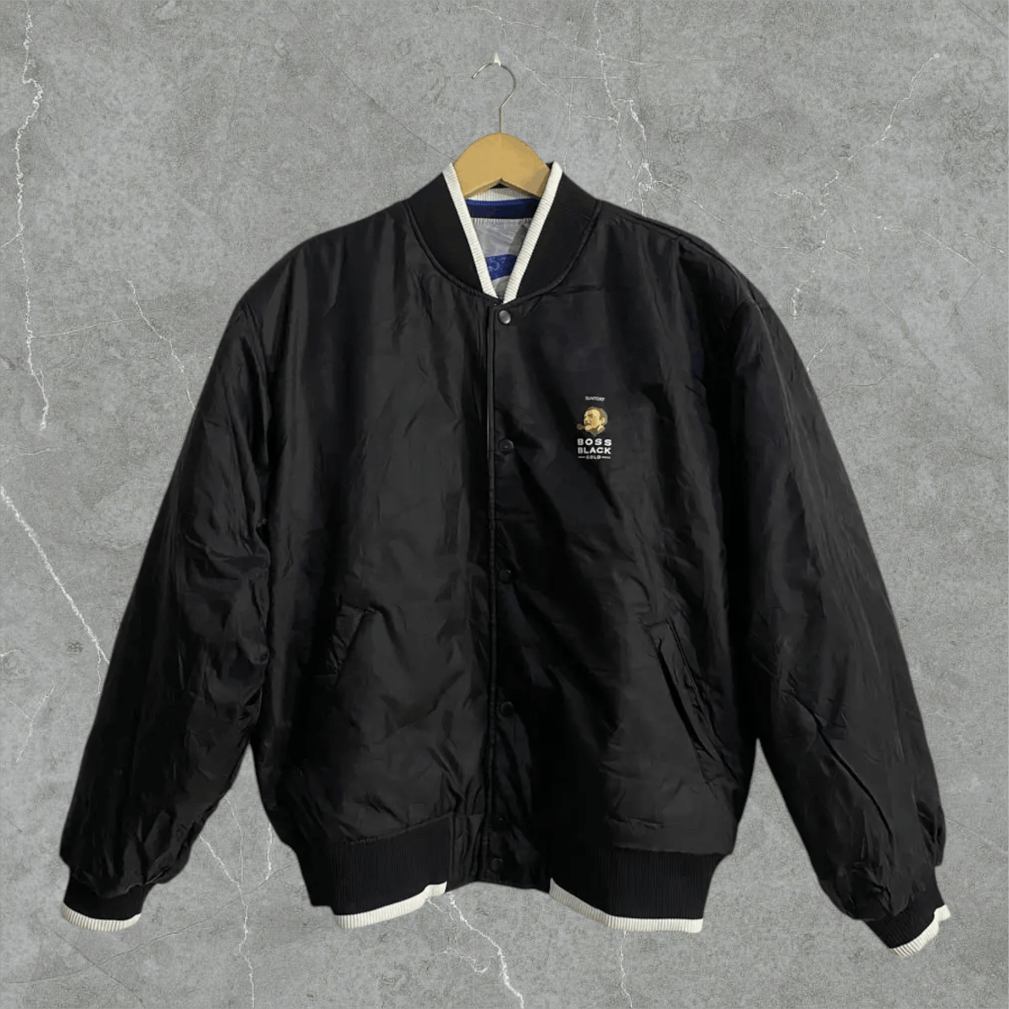 Vintage Vintage SUNTORY BOSS COFFEE Reversible Coach Jacket Size US M / EU 48-50 / 2 - 11 Thumbnail