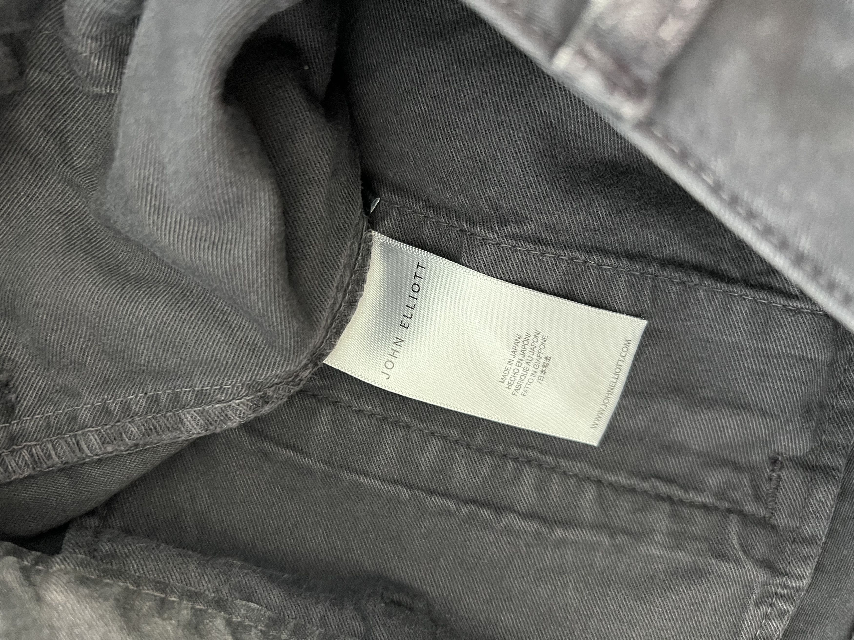 John Elliott John Elliott Techno Utility Cargo Pants in Black Size US 32 / EU 48 - 8 Thumbnail
