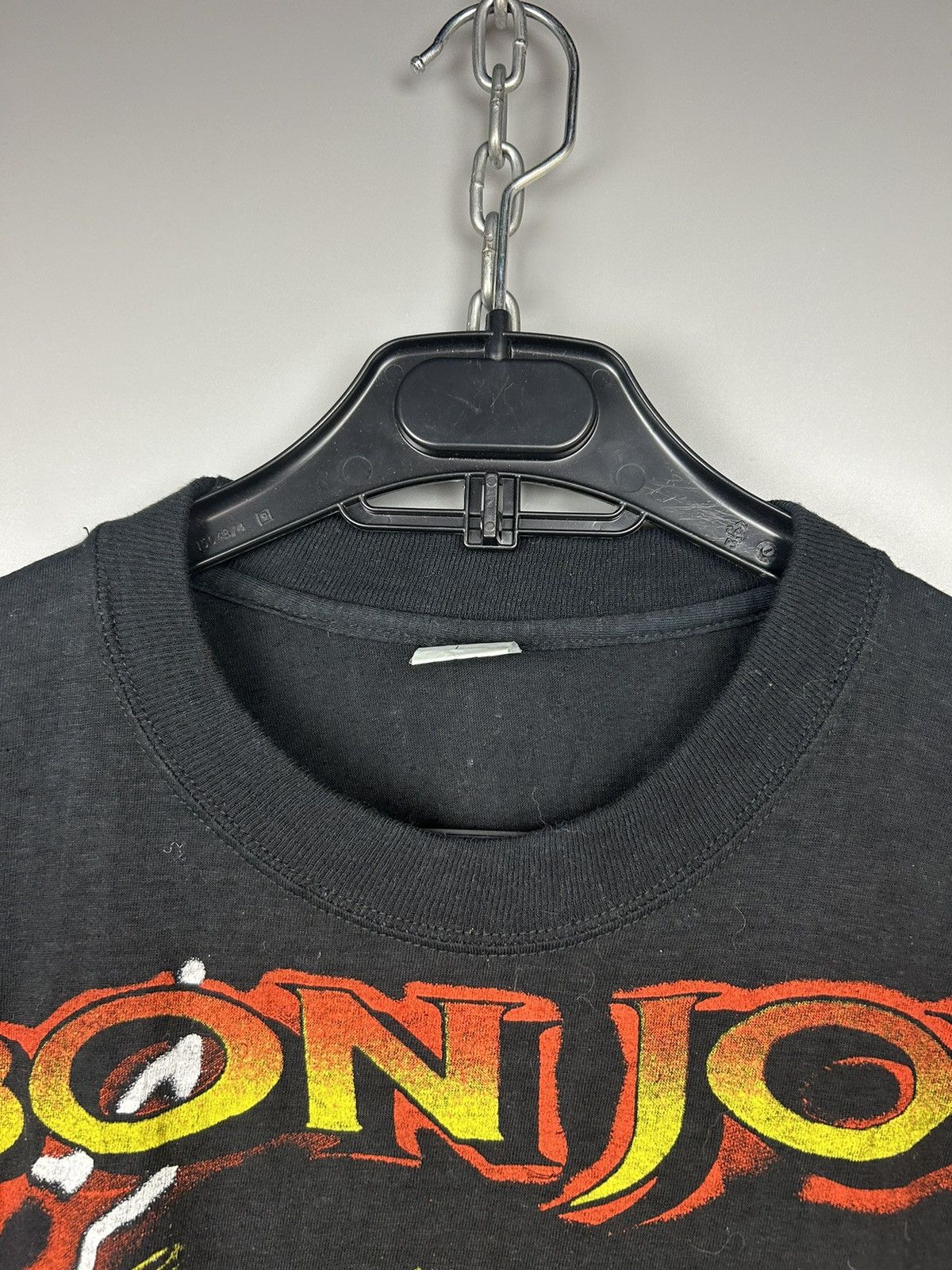 Band Tees × Bon Jovi × Vintage Vintage 90s Bon Jovi All Over Print T shirt Size US L / EU 52-54 / 3 - 3 Thumbnail