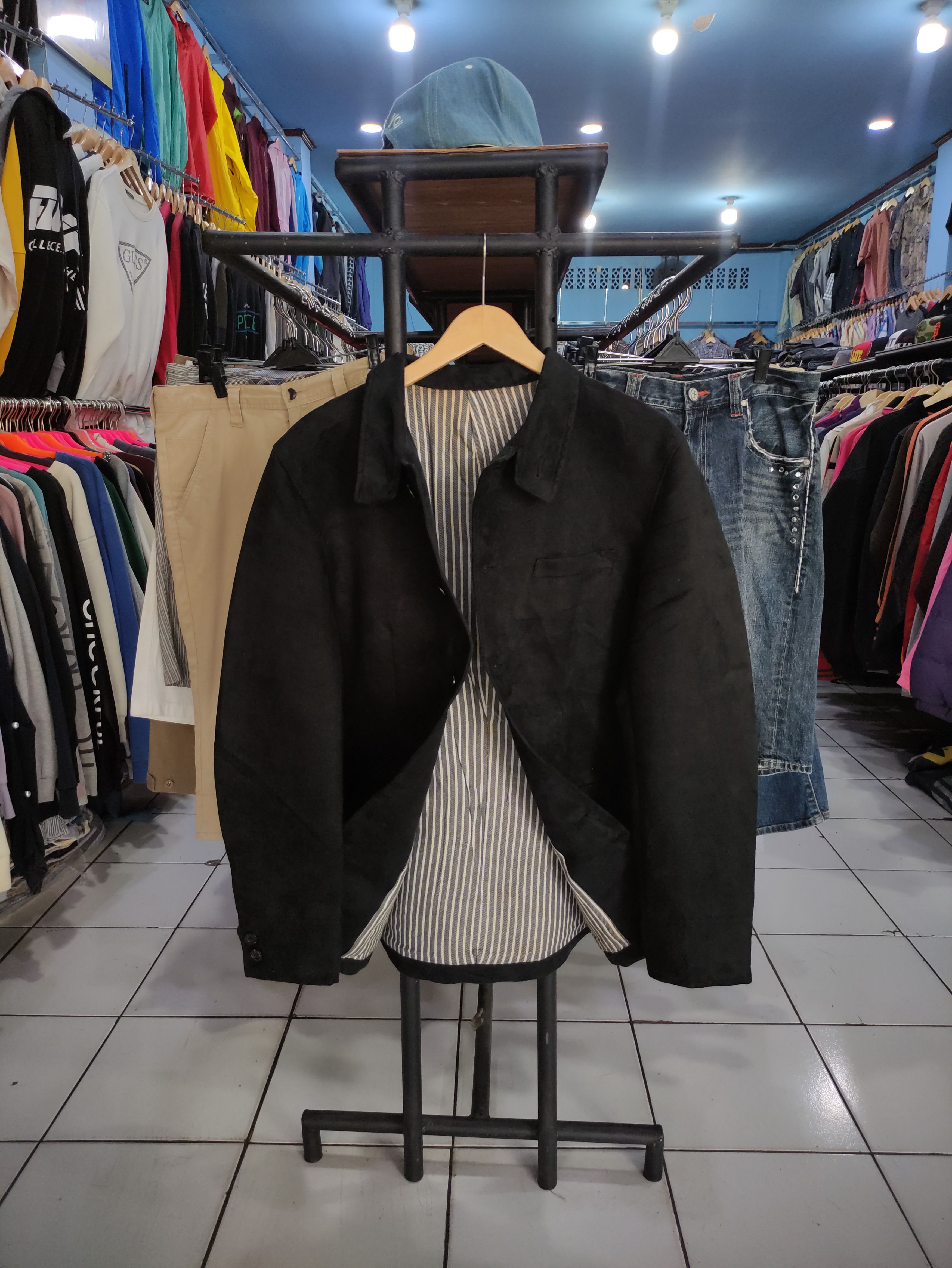 Comme Ca Ism × Japanese Brand × Vintage Comme ca ism blazer coat suede jacket Size US XL / EU 56 / 4 - 2 Thumbnail