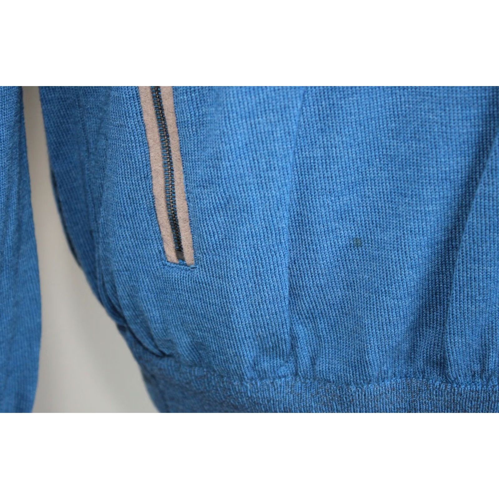 Paul Smith Paul & Shark Jumper Wool Blue XXL Mens Size US XXL / EU 58 / 5 - 5 Thumbnail