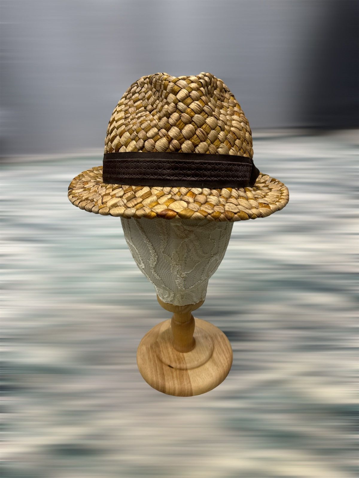 Designer × Vintage VINTAGE NOL PAPER STRAW EMBROIDERED HAT Size ONE SIZE - 3 Thumbnail