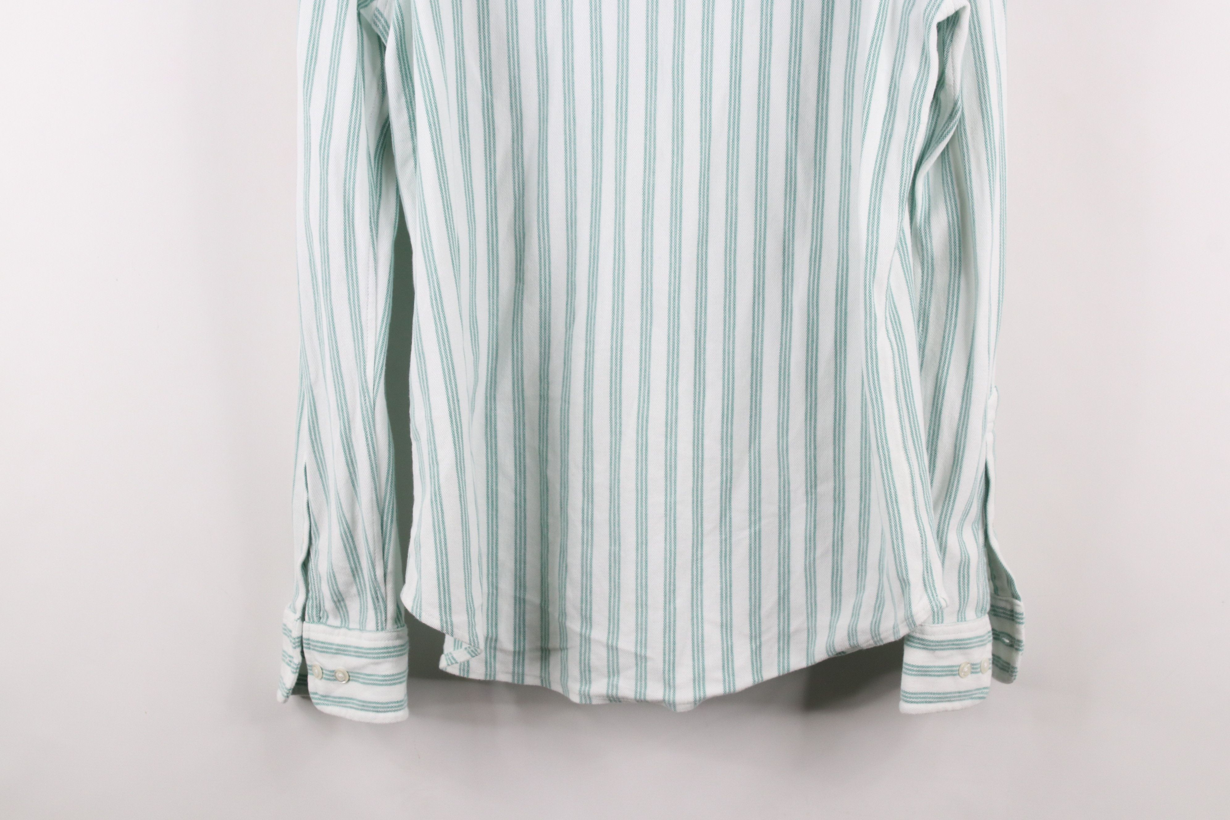 Bonobos × Vintage Bonobos Fit Striped Knit Collared Button Down Shirt Cotton Size US M / EU 48-50 / 2 - 12 Thumbnail