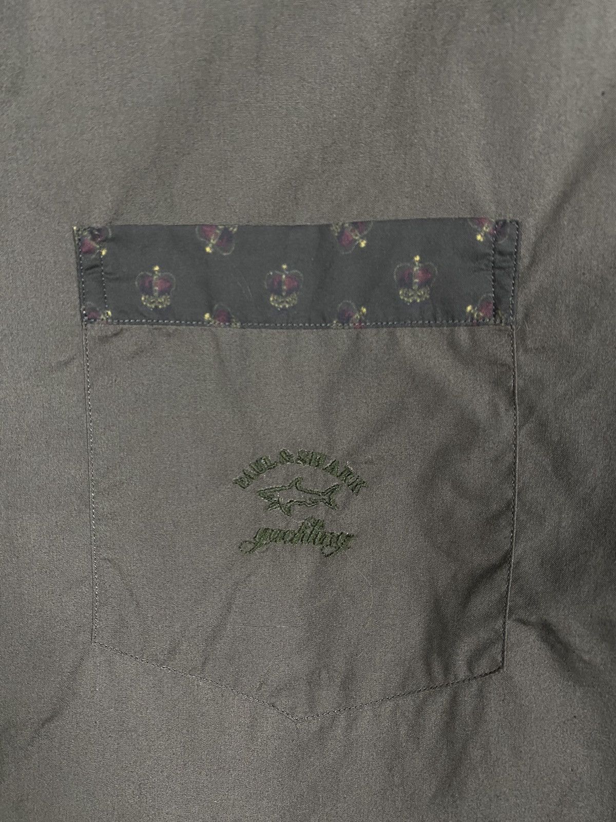Paul & Shark × Vintage Vintage Paul Shark Designer Button Up Shirt Size US L / EU 52-54 / 3 - 8 Thumbnail