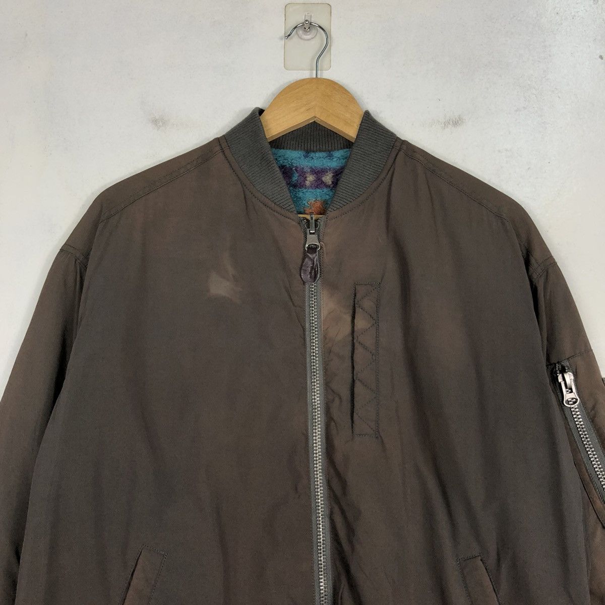 Native × Vintage Titicaca Native Riversible Navajo Bombers Jacket Size US M / EU 48-50 / 2 - 2 Thumbnail