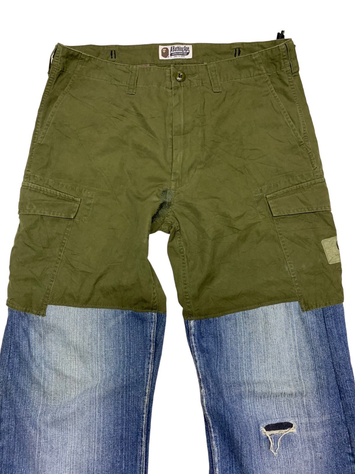 Bape Ape cargo customs jeans Size US 34 / EU 50 - 11 Thumbnail
