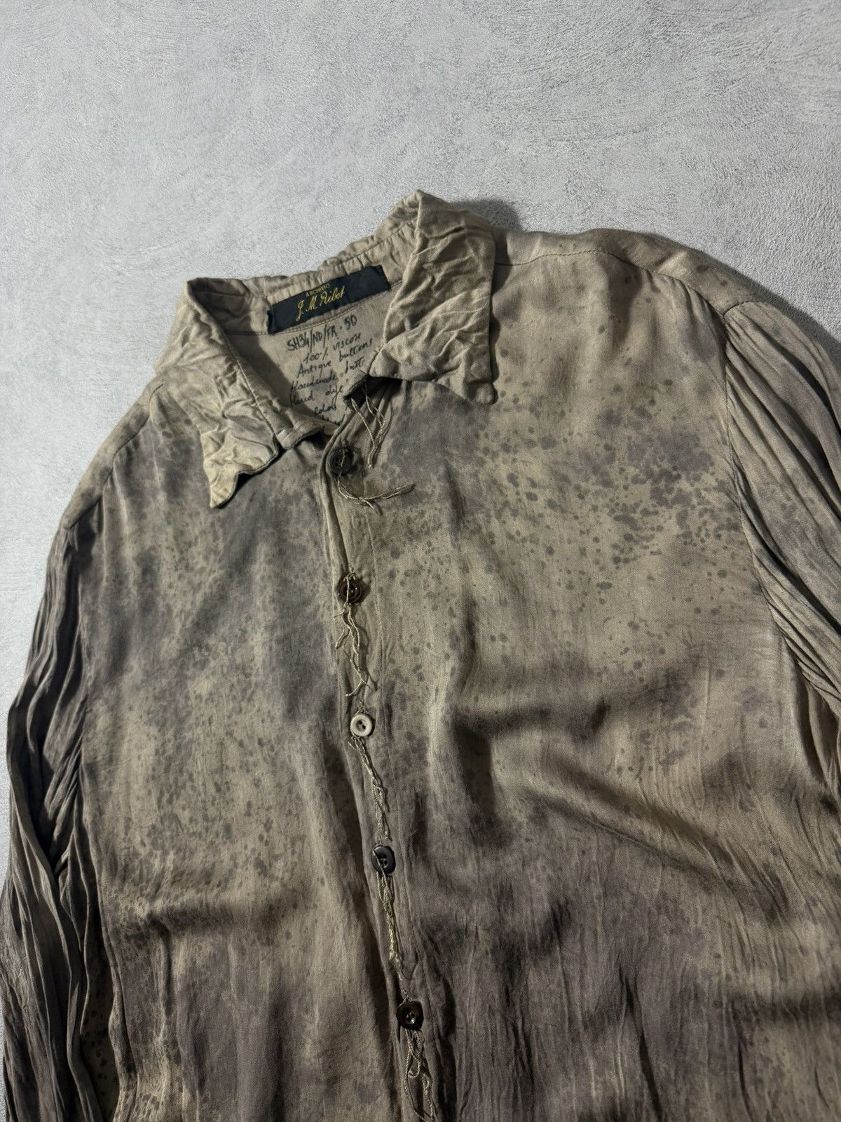 Archivio J.M. Ribot J.m Ribot Archivio Shirt Size US L / EU 52-54 / 3 - 3 Thumbnail