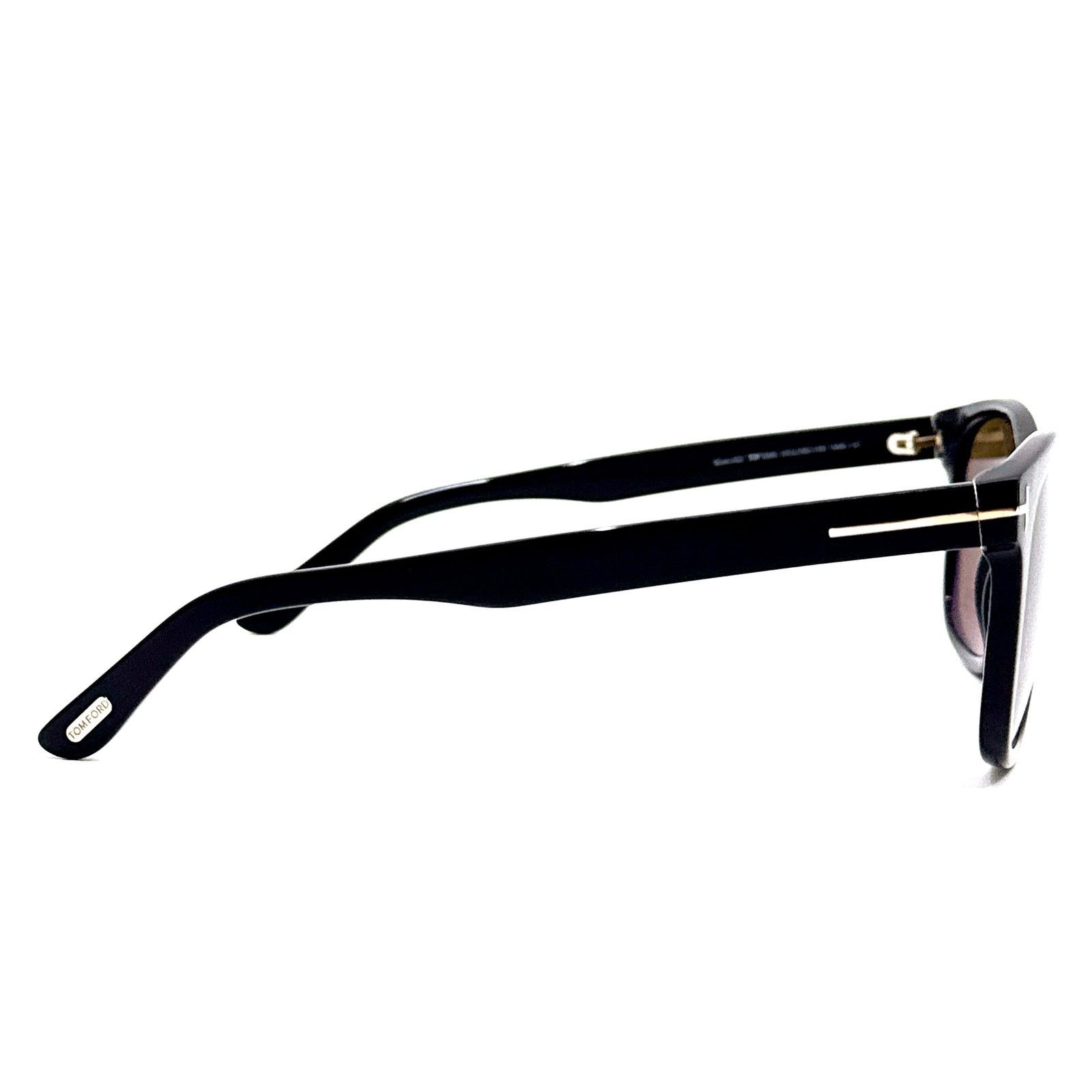 Tom Ford New, TOM FORD Eric-02 Sunglasses TF595 01J Authentic Size ONE SIZE - 10 Thumbnail