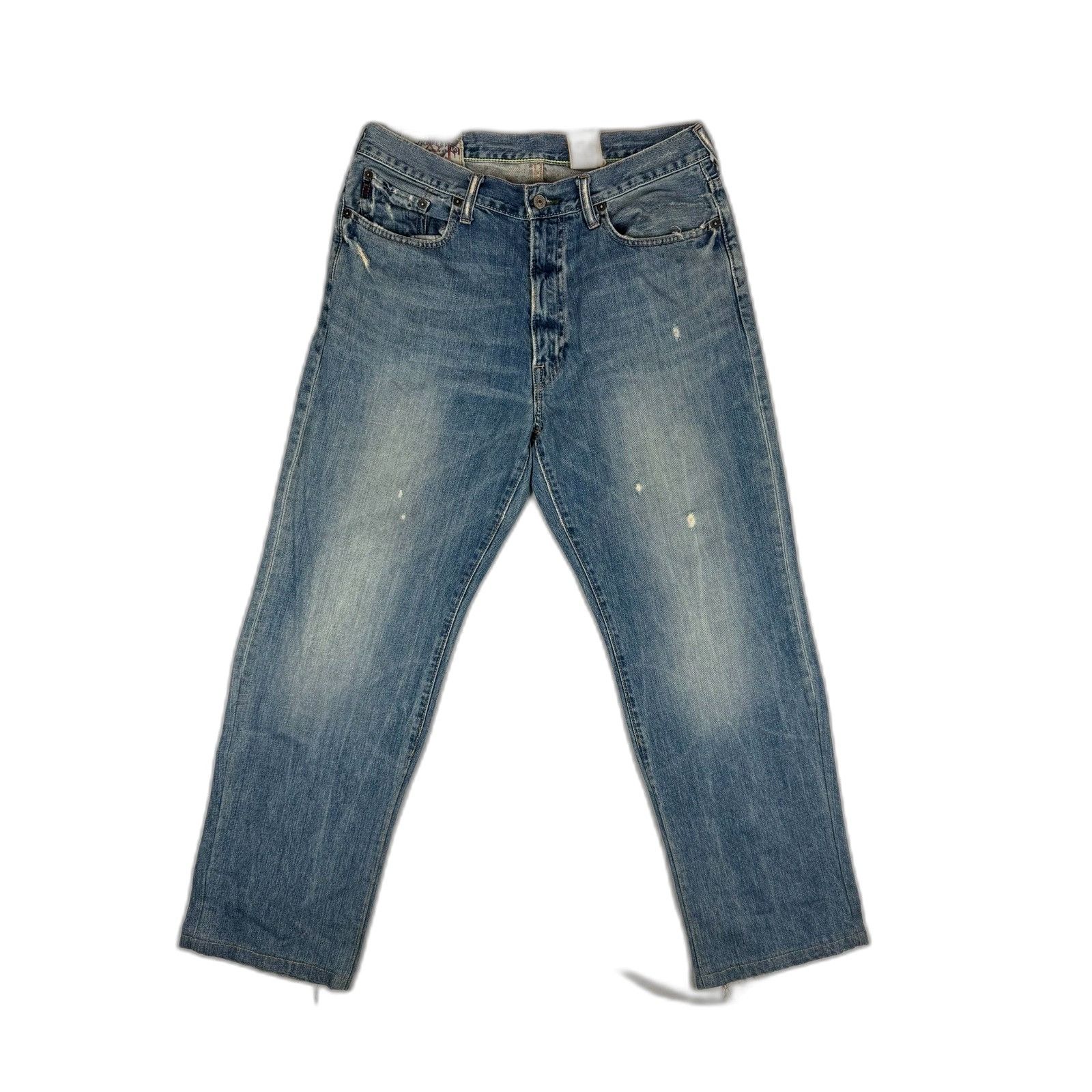 Abercrombie & Fitch Vintage Abercrombie & Fitch Jeans Mens 31x32 Distressed Y2K Size US 31 - 8 Thumbnail