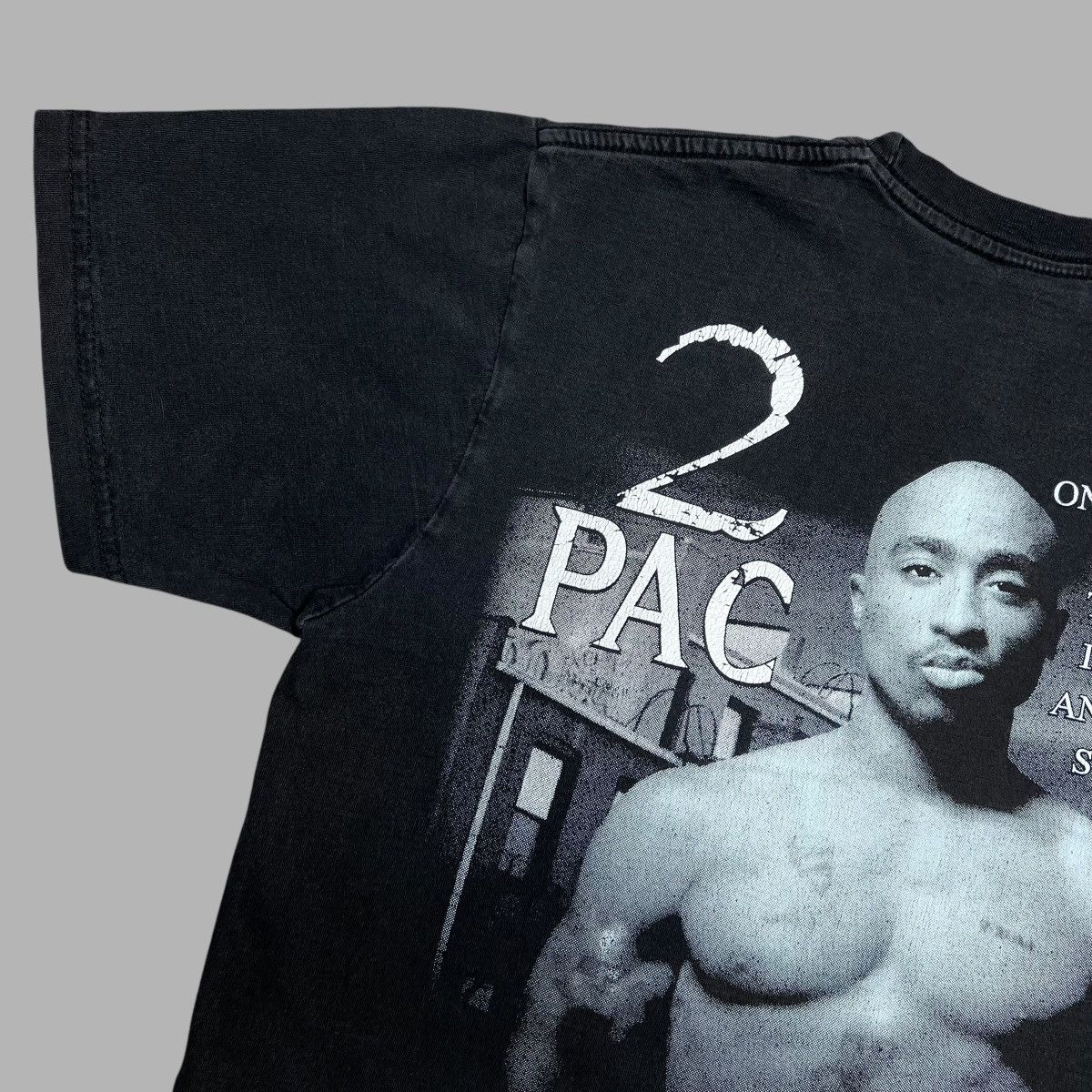 Rap Tees × Vintage Vtg 2000s Tupac Shakur 2Pac Rap Tee Double Sided Graphic Tee Size US M / EU 48-50 / 2 - 8 Thumbnail