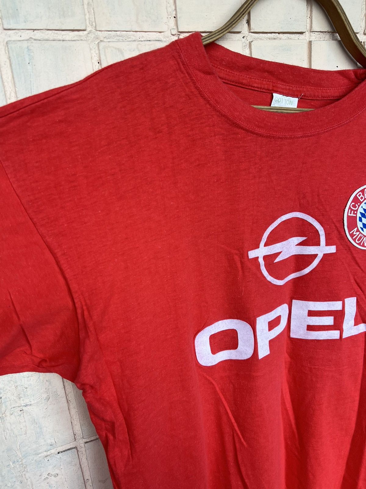 Vintage Vintage 80s Bayern Munich OPEL Soccer Football Shirts Size US M / EU 48-50 / 2 - 3 Thumbnail