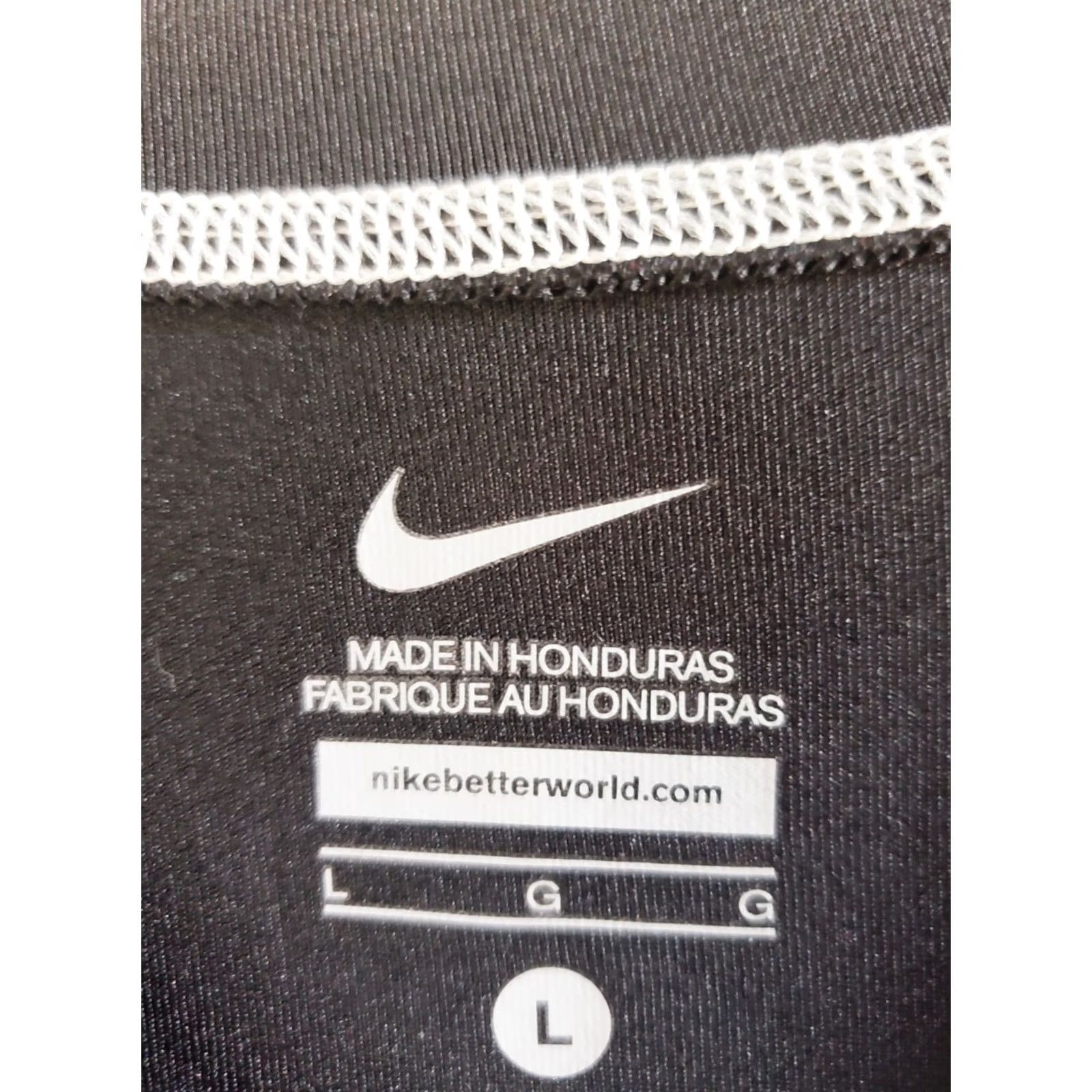 Nike NIKE Swim Hydro UV Women's L Black SPF50+ Long Sleeve Swim Top Size L / US 10 / IT 46 - 6 Thumbnail